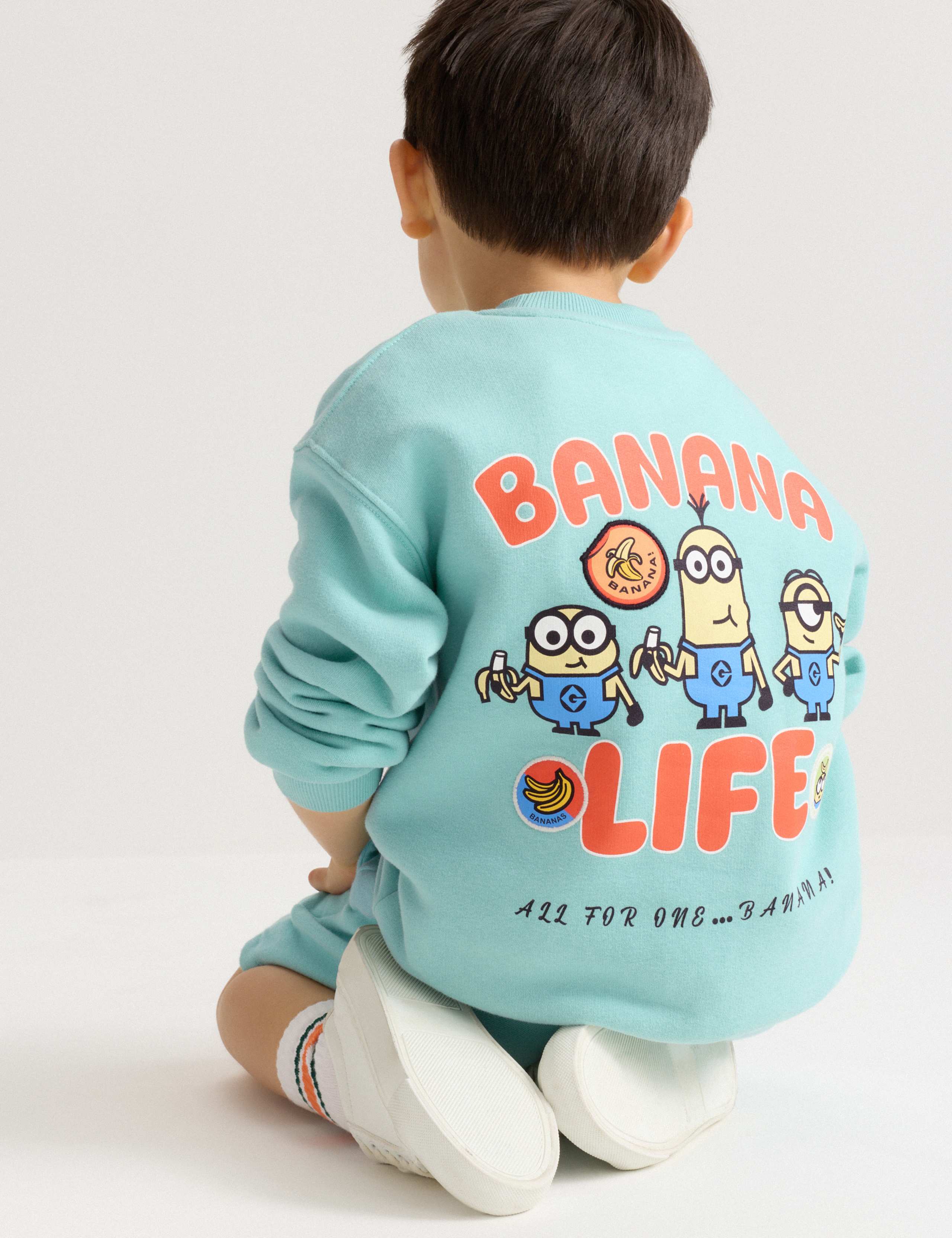 Cotton Rich Minions™ Graphic Sweatshirt (2-8 Yrs) 5 of 7