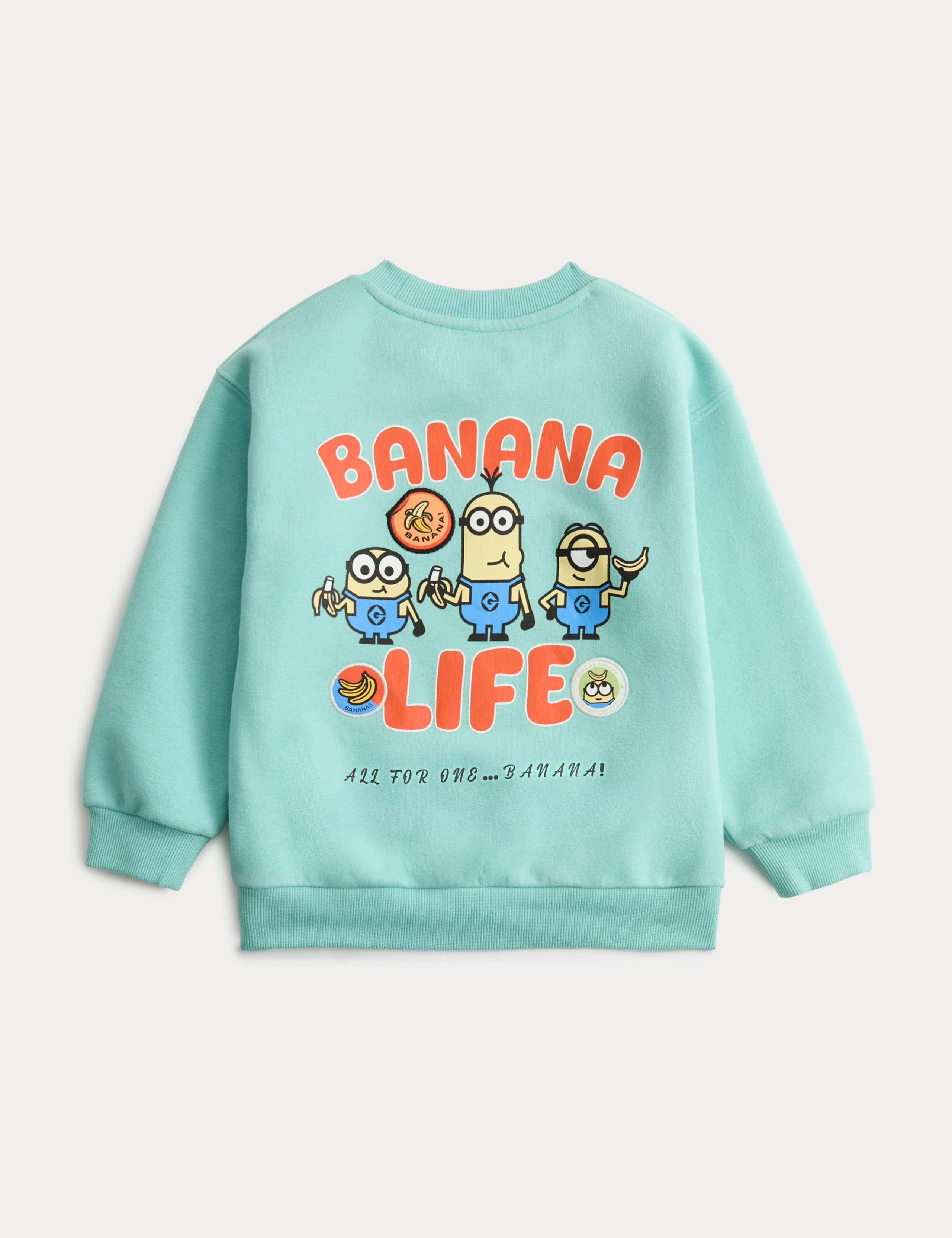 Cotton Rich Minions™ Graphic Sweatshirt (2-8 Yrs) 2 of 2