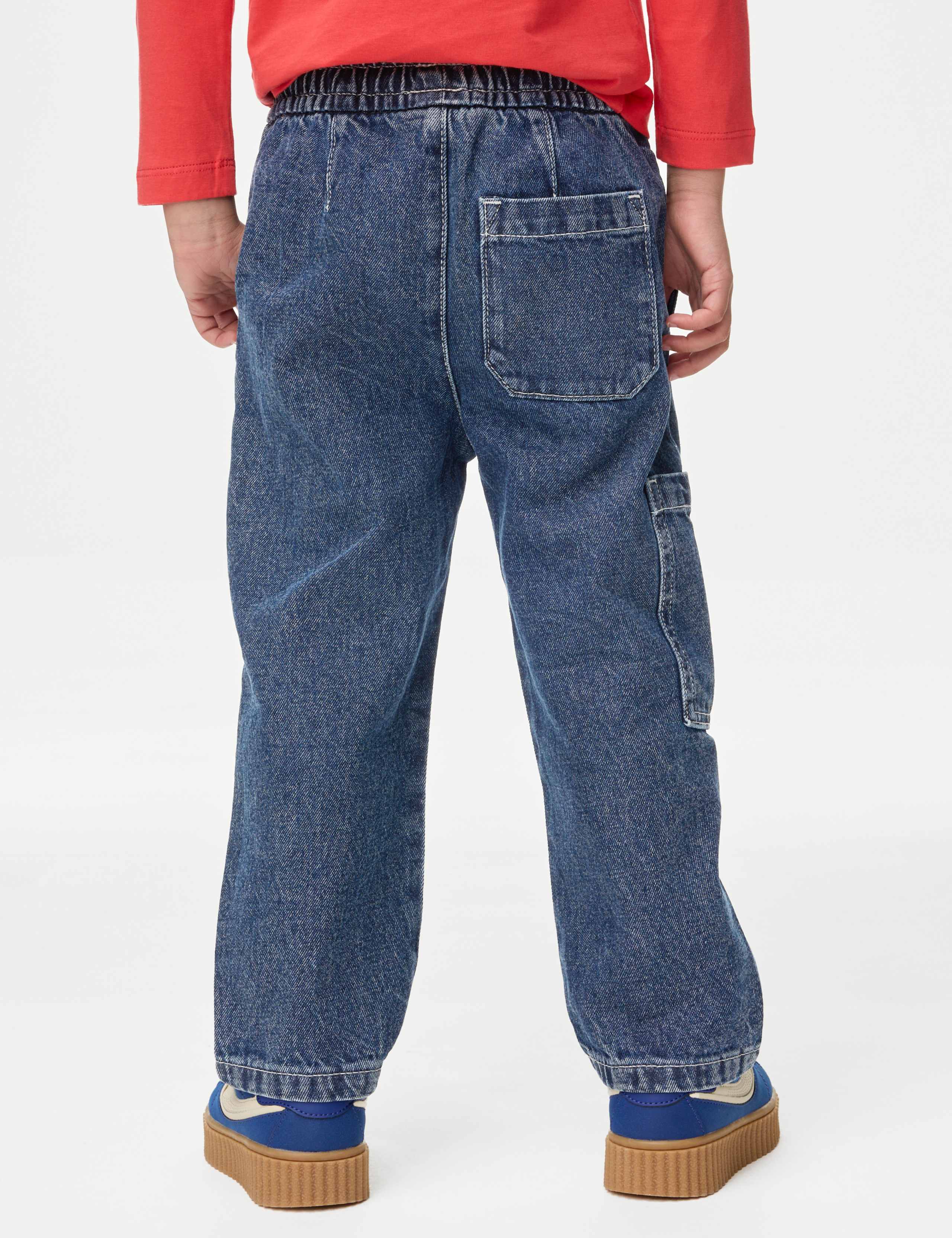 Elasticated Waist Side Pocket Denim Jeans (2-8 Yrs) 5 of 5