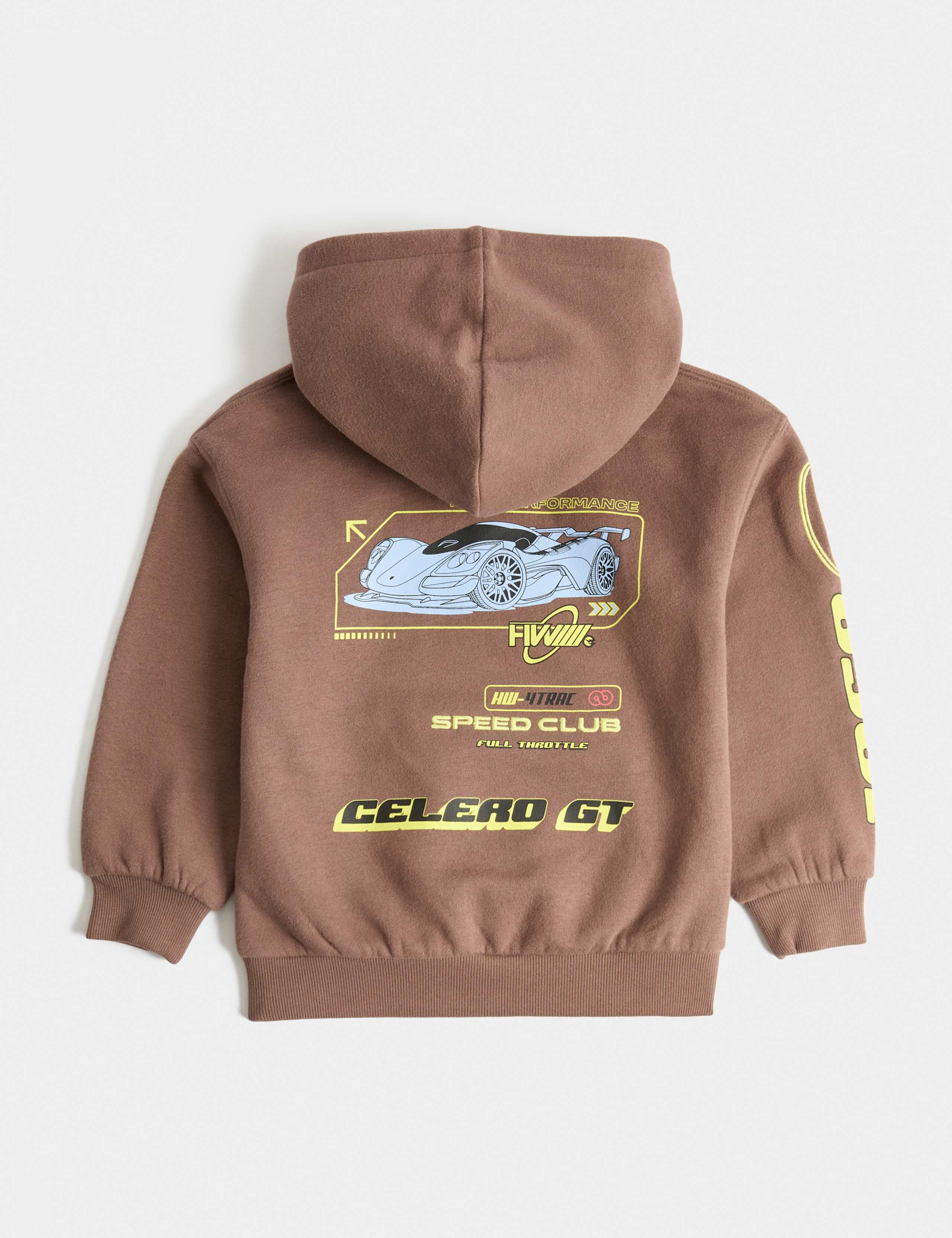 Cotton Rich Hot Wheels™ Hoodie (2-8 Yrs) 2 of 3