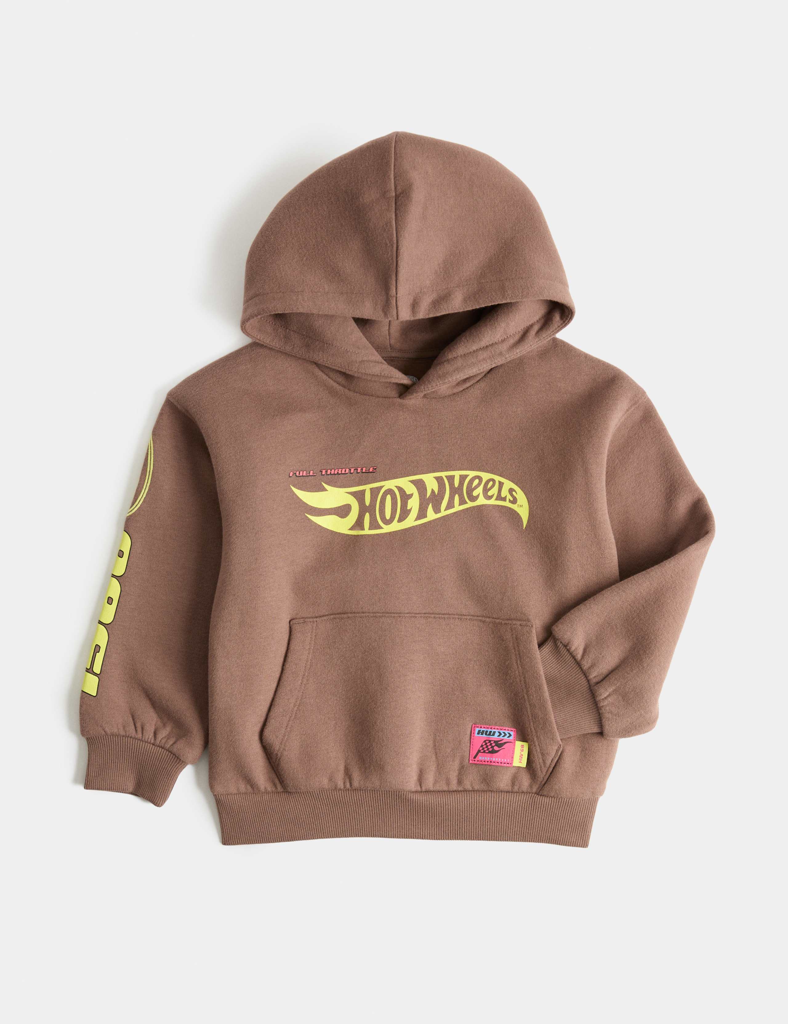 Cotton Rich Hot Wheels™ Hoodie (2-8 Yrs) 1 of 3