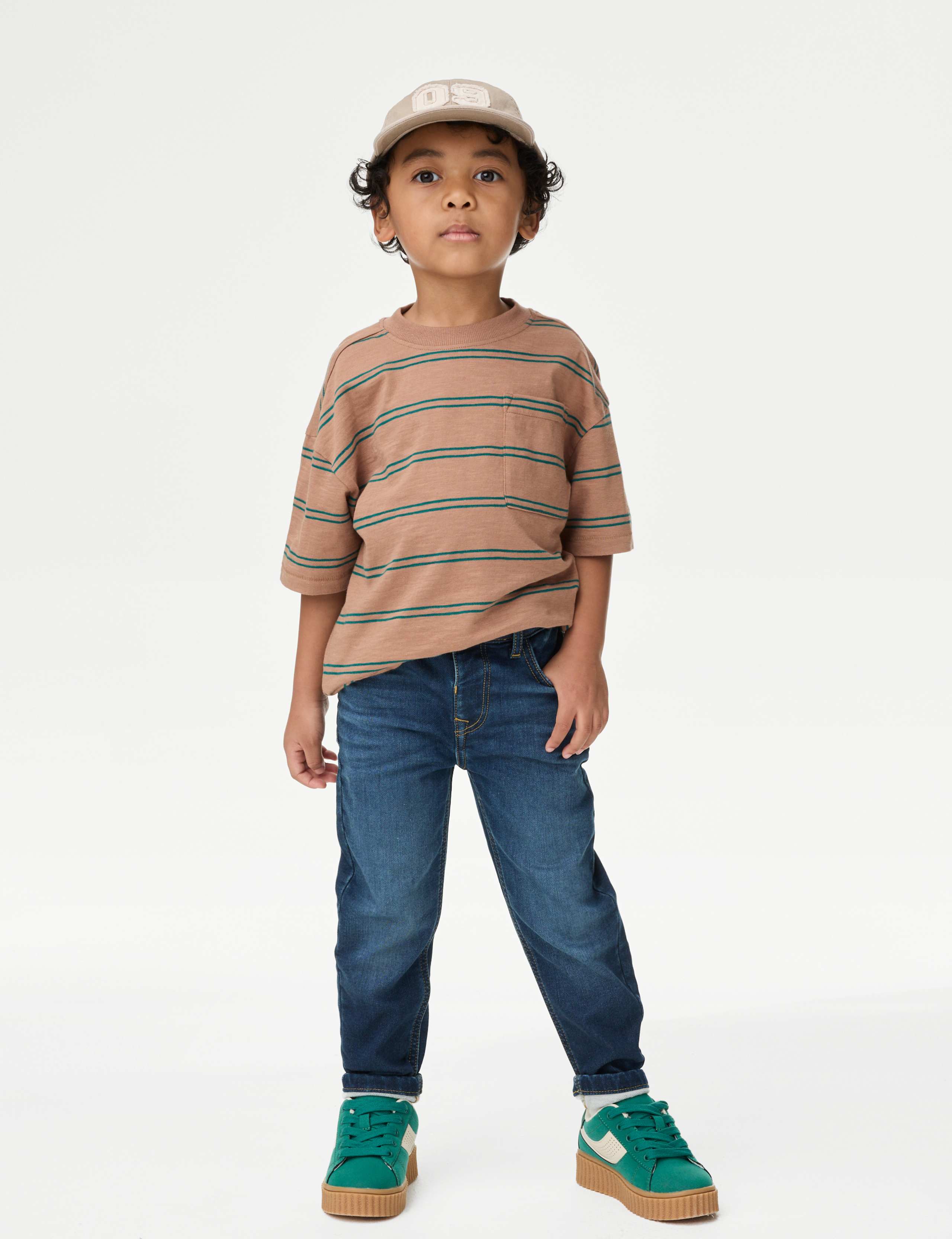 Skinny Cotton Rich Jeans (2-8 Yrs) 3 of 5