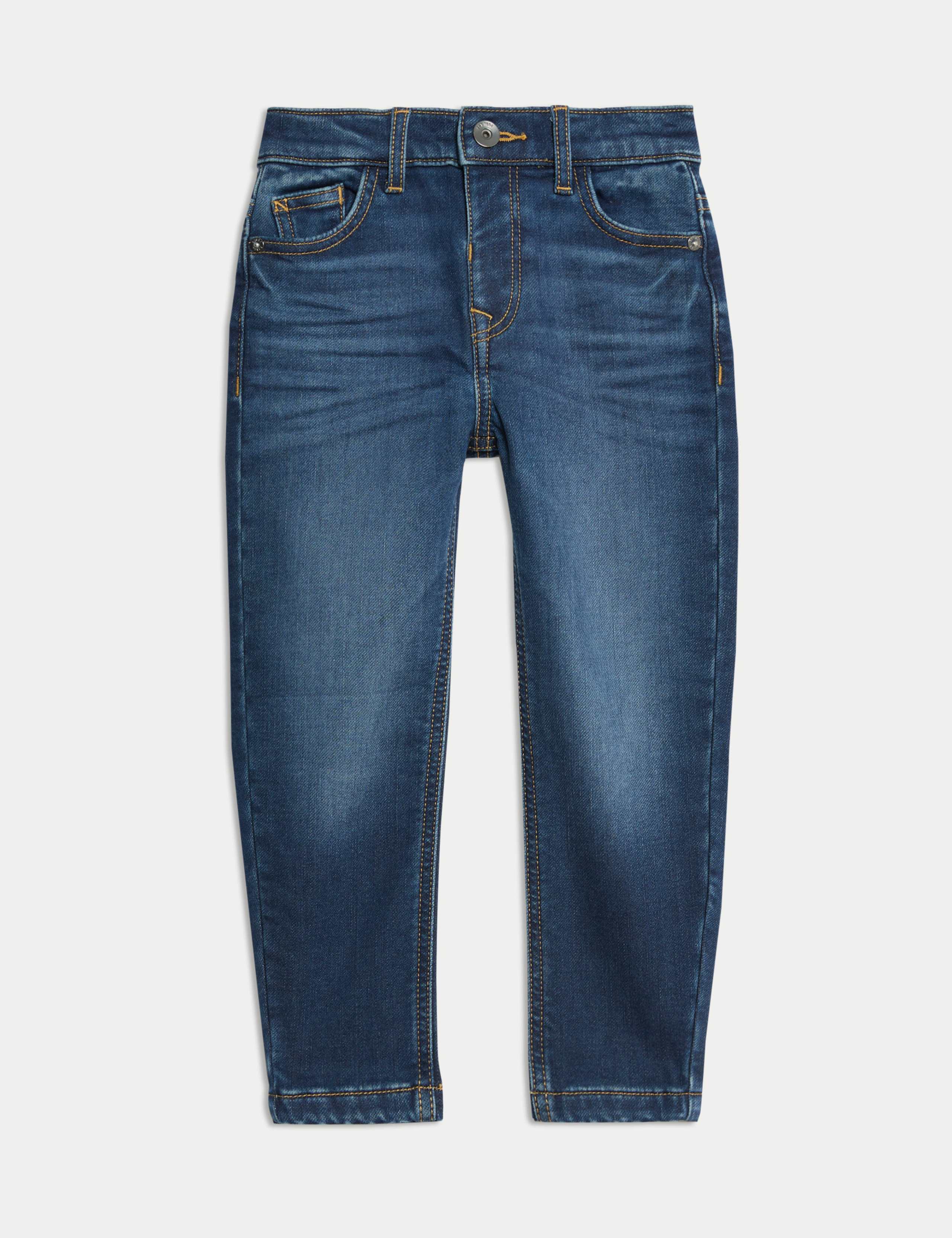 Skinny Cotton Rich Jeans (2-8 Yrs) 2 of 5