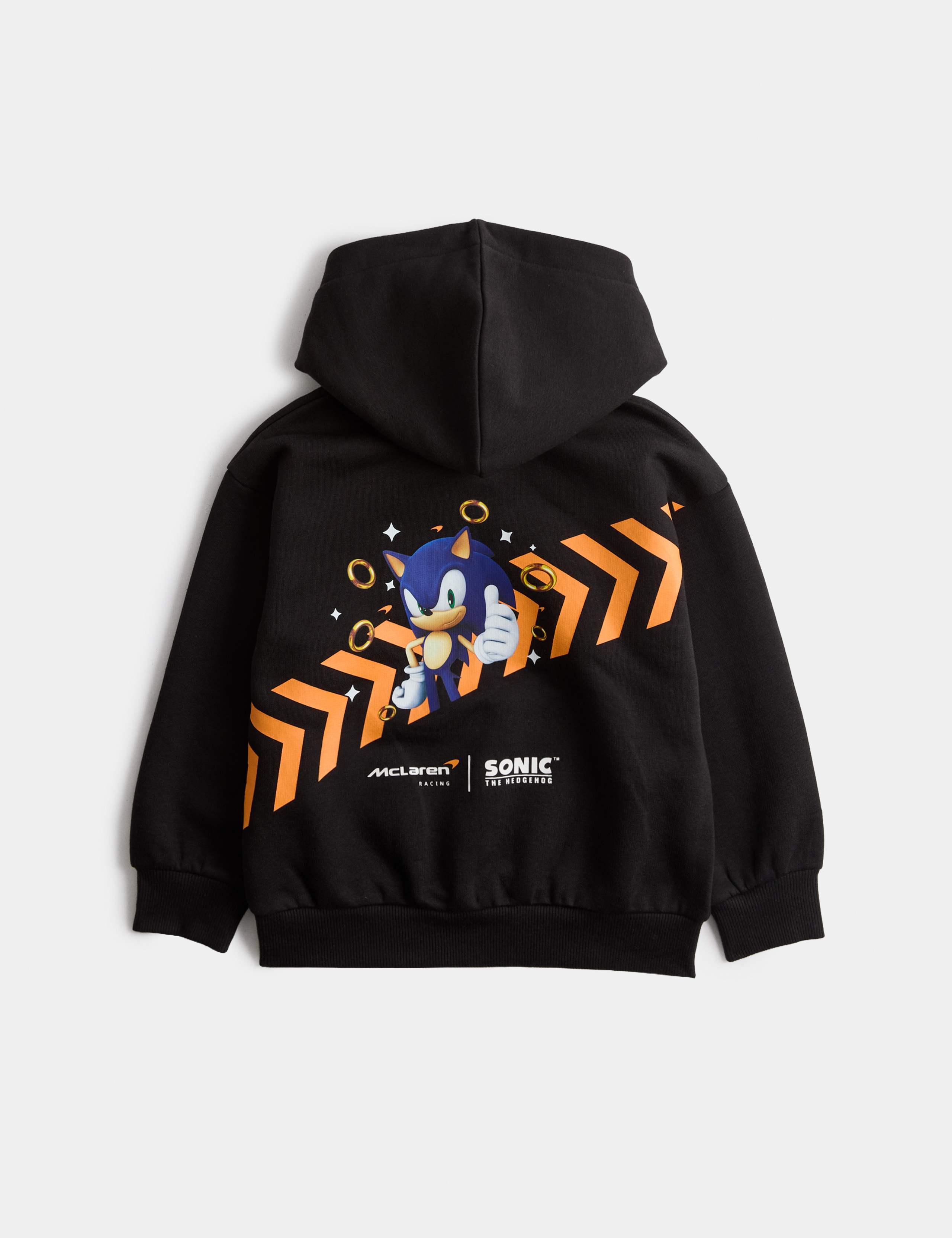 Cotton Rich Sonic™ X McLaren™ Hoodie (2-8 Yrs) 2 of 2