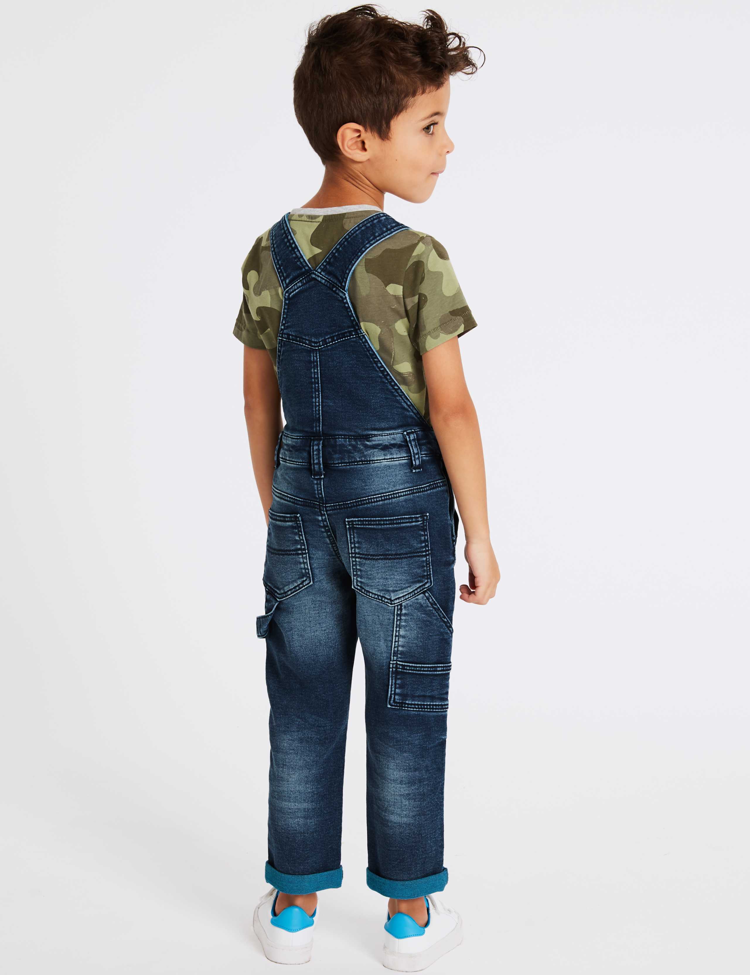 Cotton Rich Dungarees (3 Months - 7 Years) 3 of 6