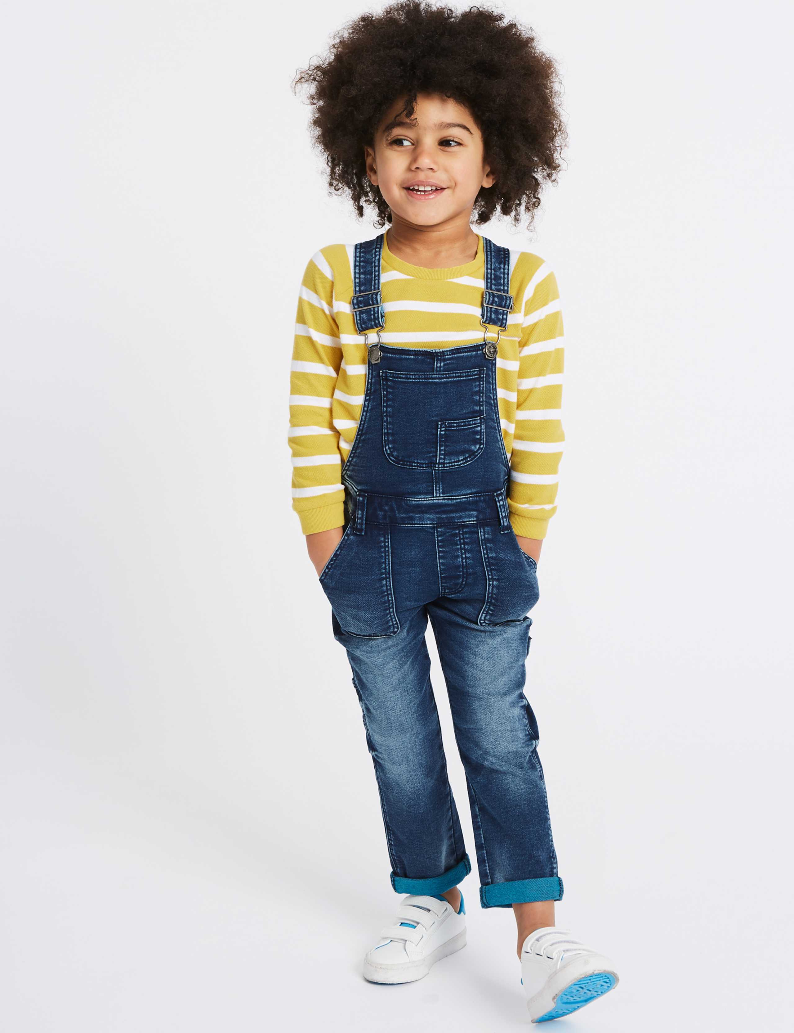 Cotton Rich Dungarees (3 Months - 7 Years) 4 of 6