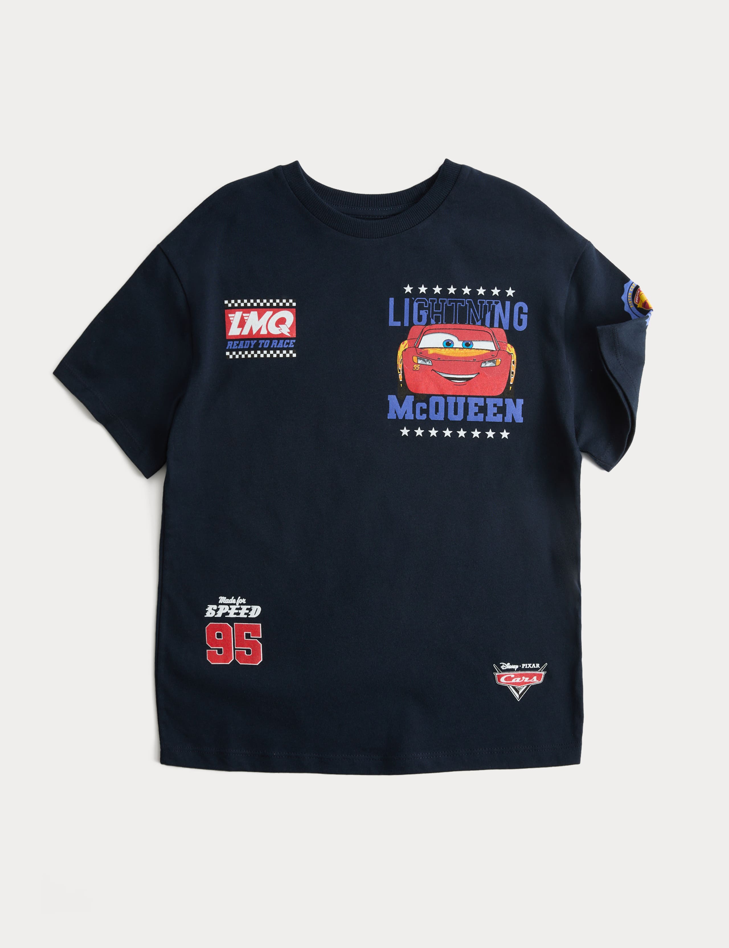 Pure Cotton Disney Cars™ T-Shirt (3-8 Yrs) 1 of 2