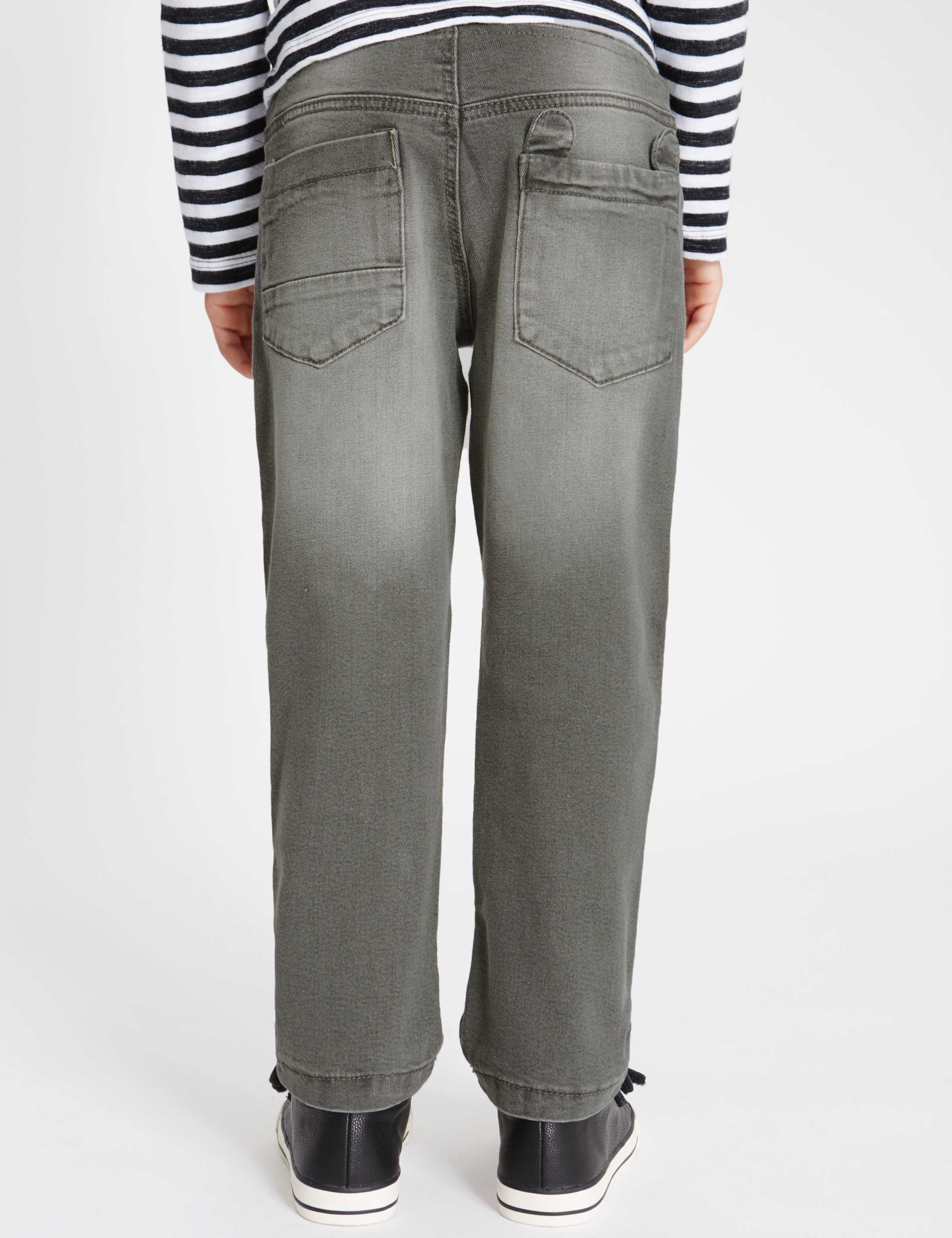 Cotton Rich Applique Jeans (1-7 Years) 3 of 5