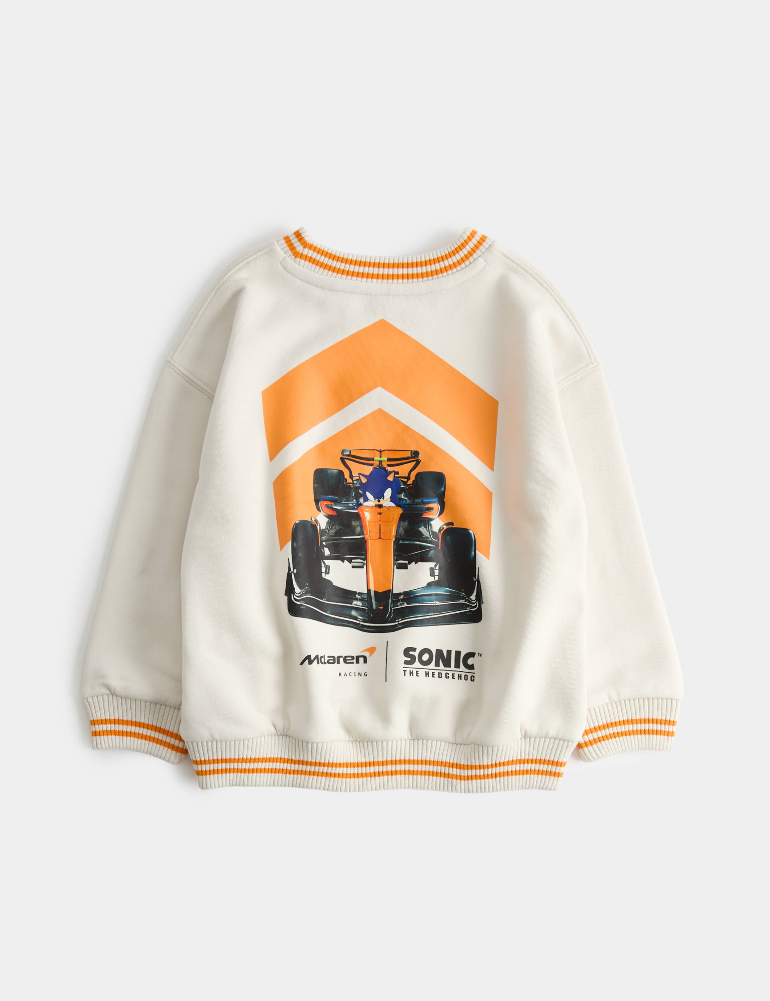 Cotton Rich Sonic™ X McLaren™ Sweatshirt 2 of 2