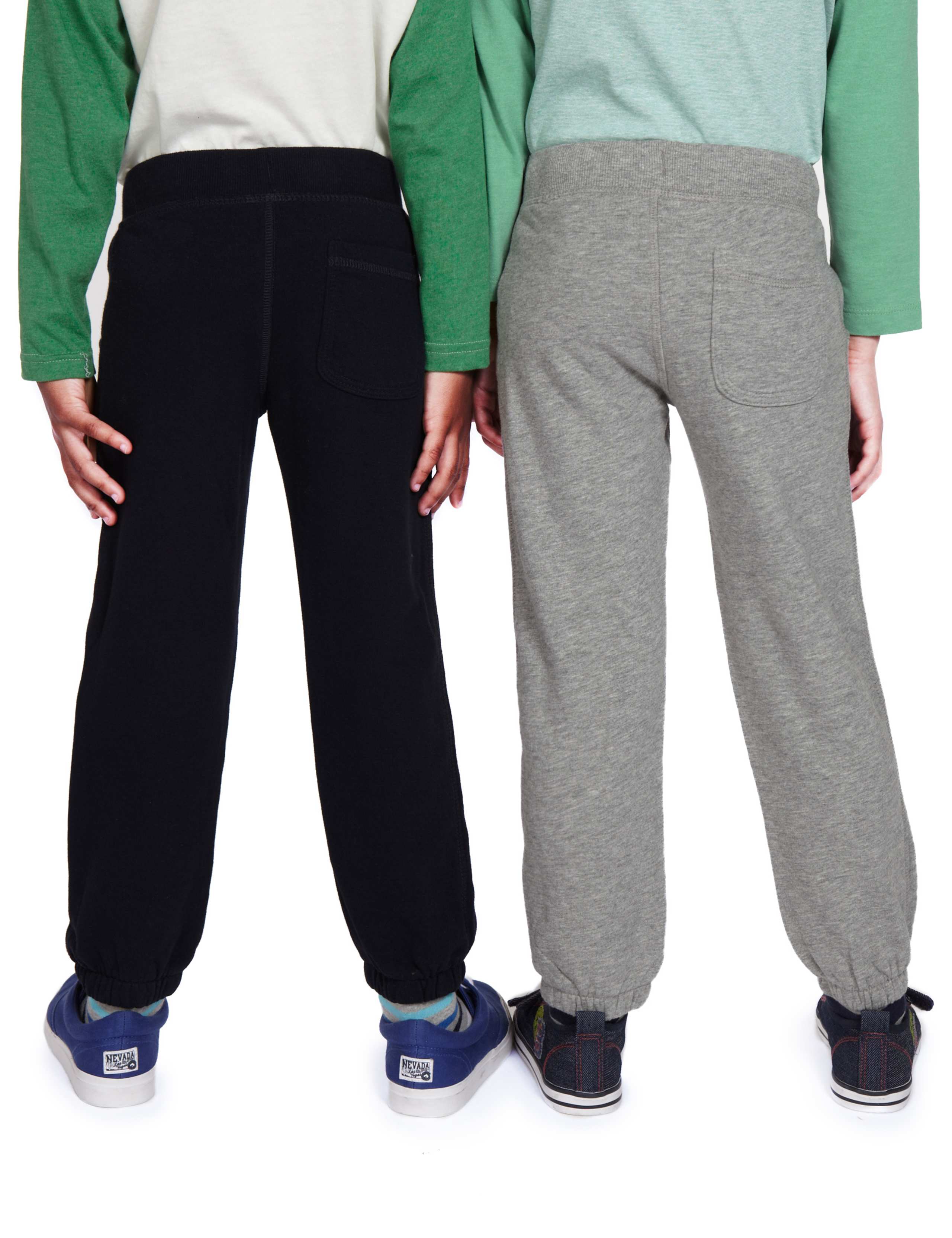 2 Pack Cotton Rich Drawstring Joggers 5 of 7