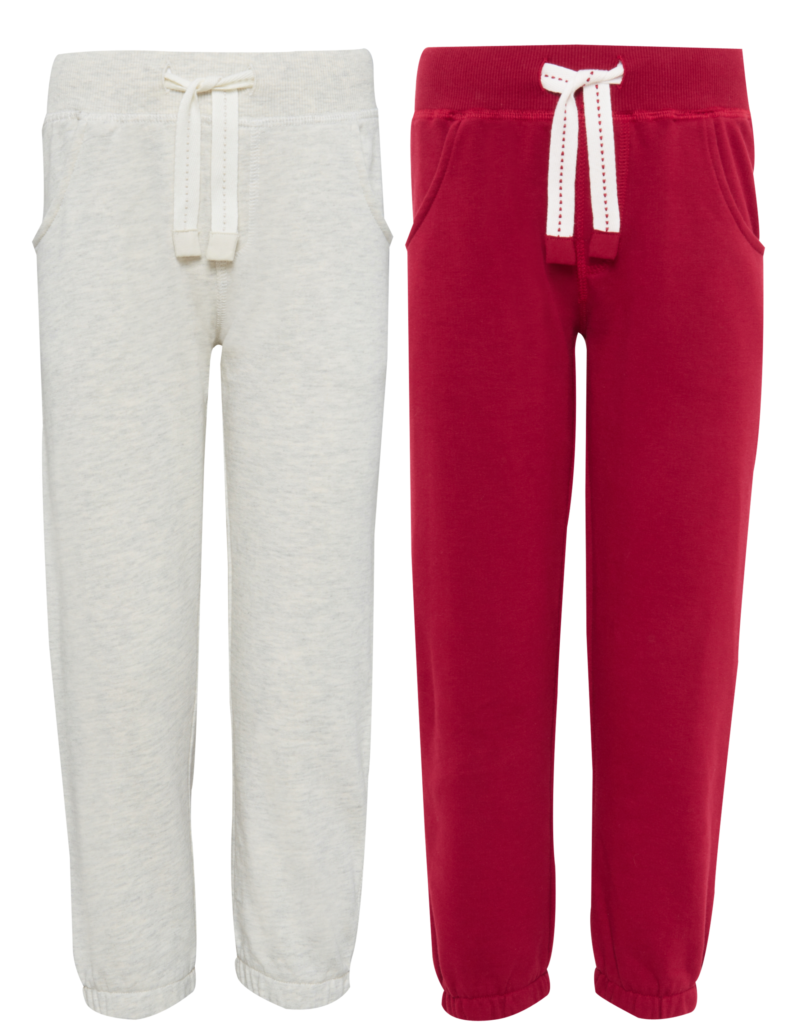 2 Pack Cotton Rich Drawstring Joggers 2 of 7