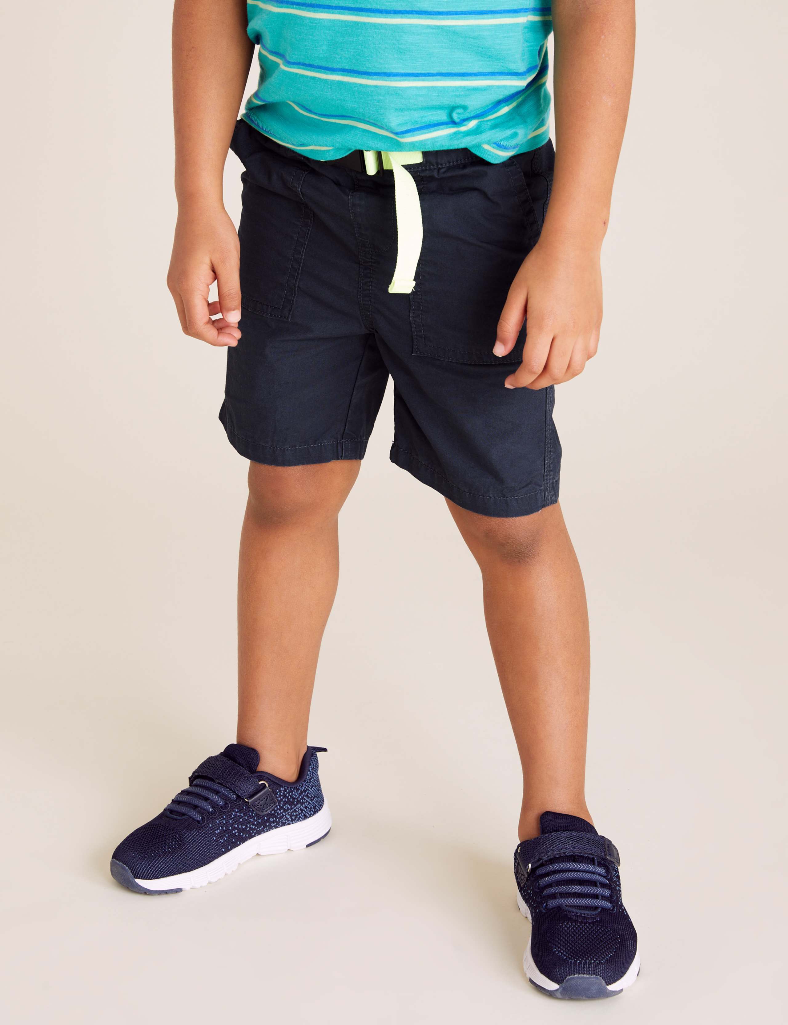Pure Cotton Cargo Shorts (2-7 Yrs) 3 of 4