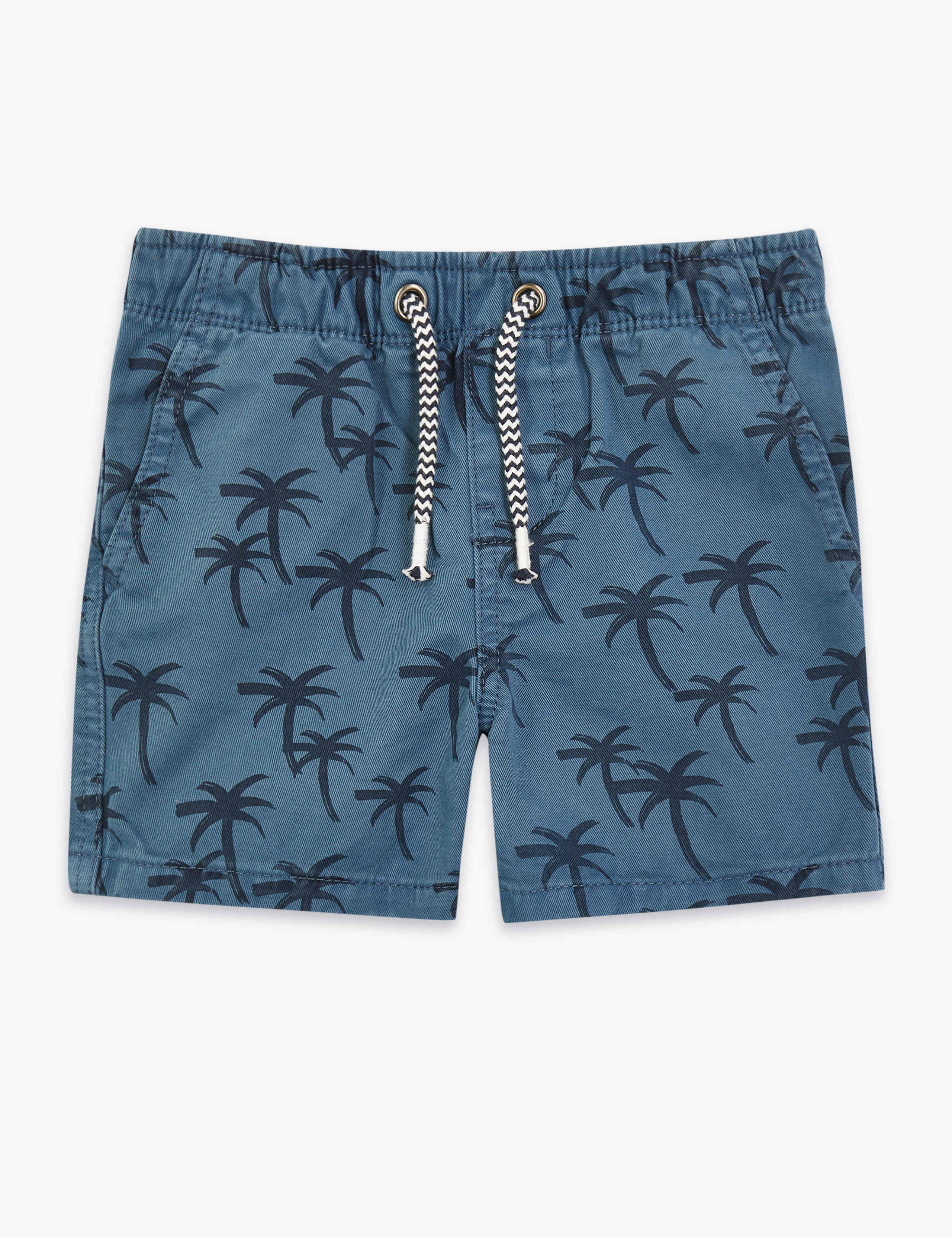 Regular Pure Cotton Patterned Shorts (2-7 Yrs) 2 of 2