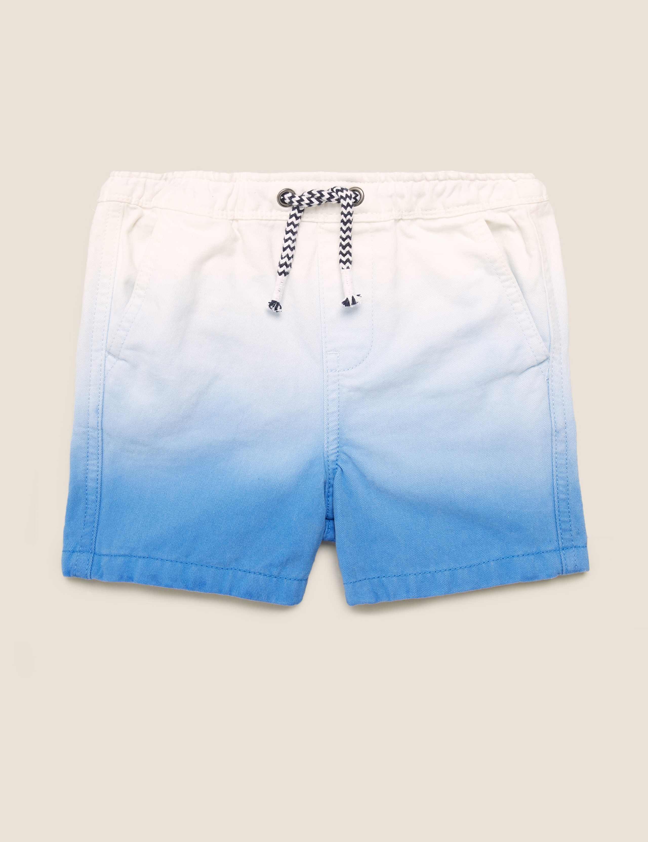 Pure Cotton Dip Dye Rugby Shorts (2-7 Yrs) 2 of 5