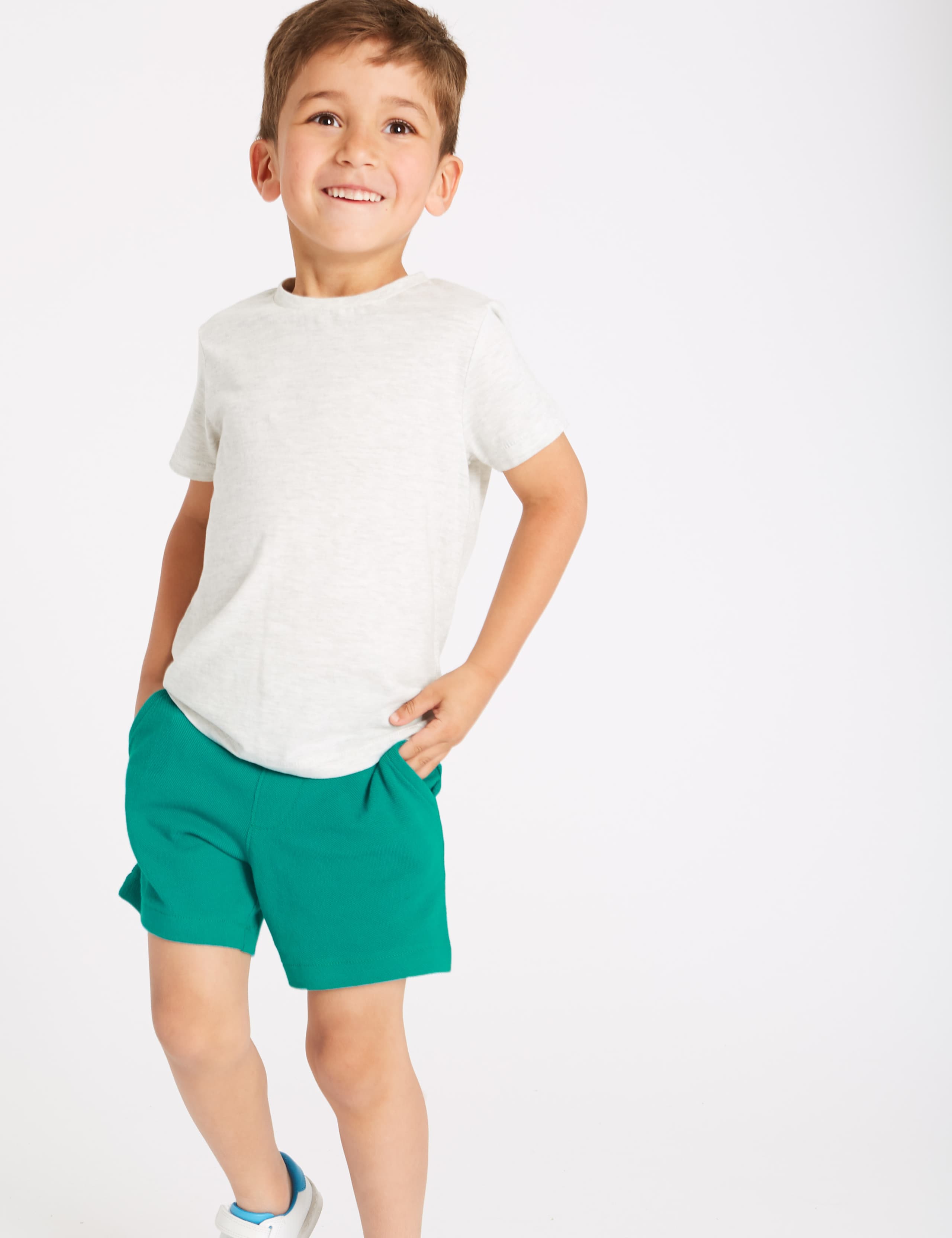 Pure Cotton Shorts (3 Months - 7 Years) 1 of 4