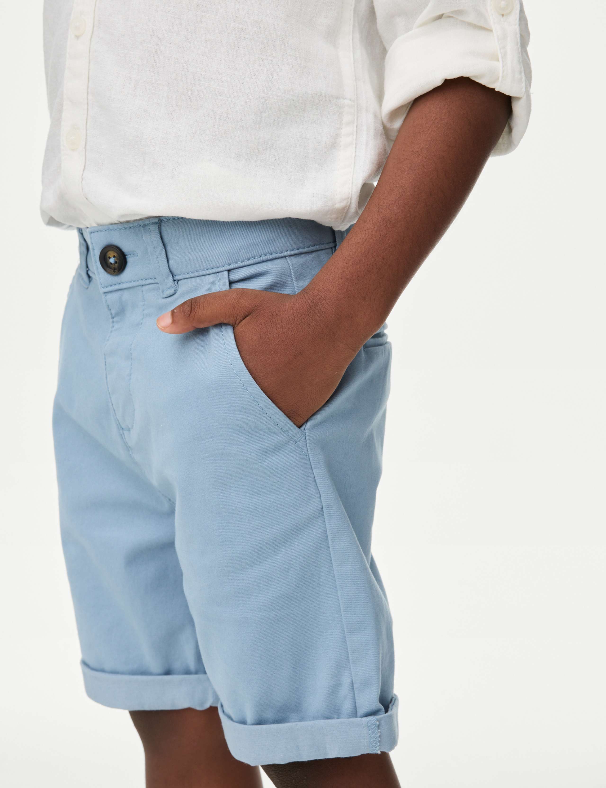 Cotton Rich Chino Shorts (2-8 Yrs) 3 of 5