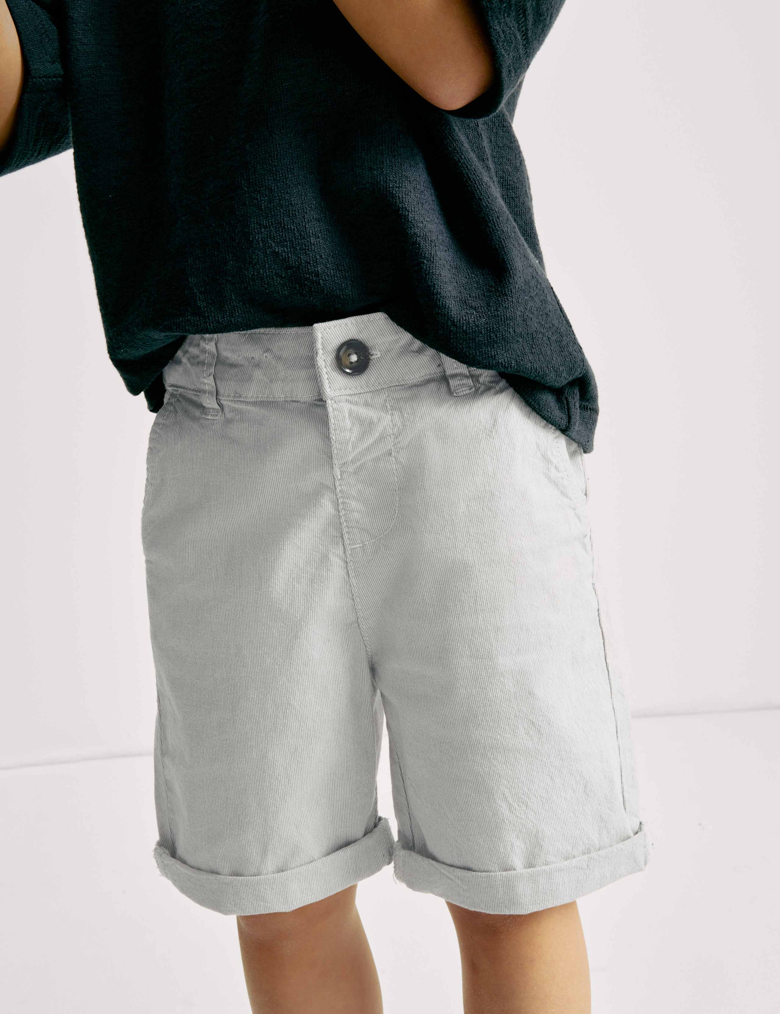 Cotton Rich Striped Chino Shorts (2-8 Yrs) 5 of 6