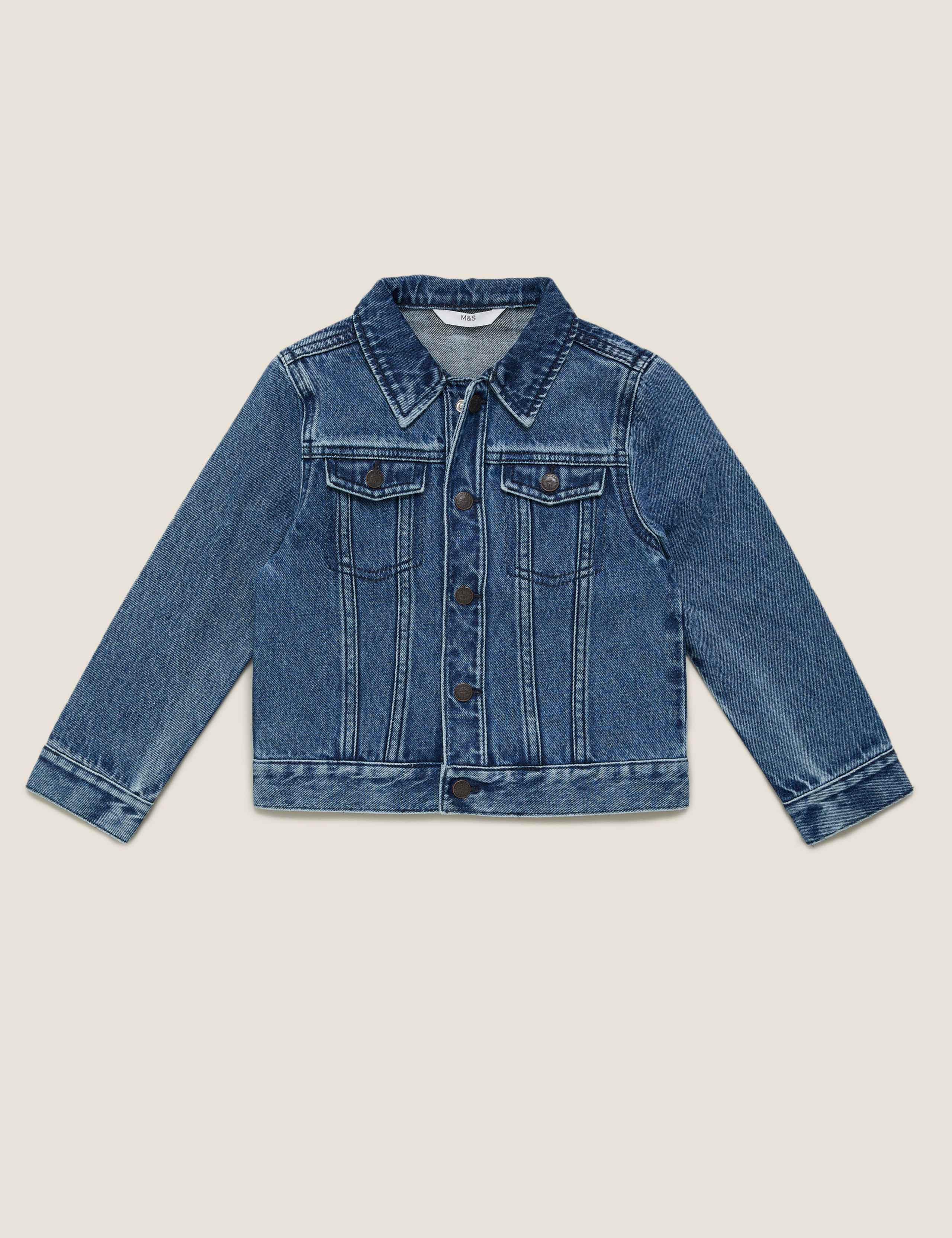 Pure Cotton Western Denim Jacket (2-7 Yrs) 2 of 4