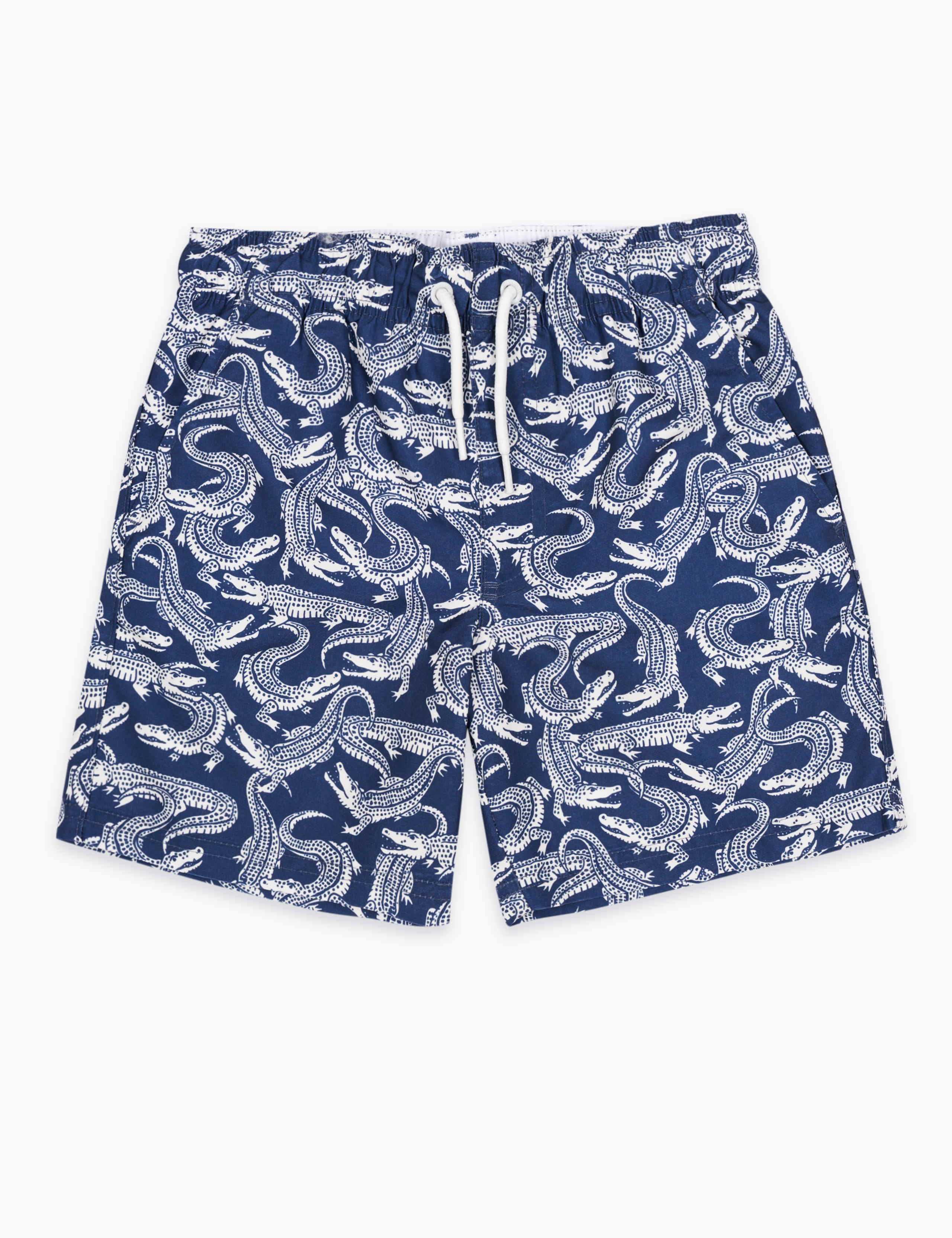 Crocodile Print Swim Shorts (2-7 Yrs) 1 of 3