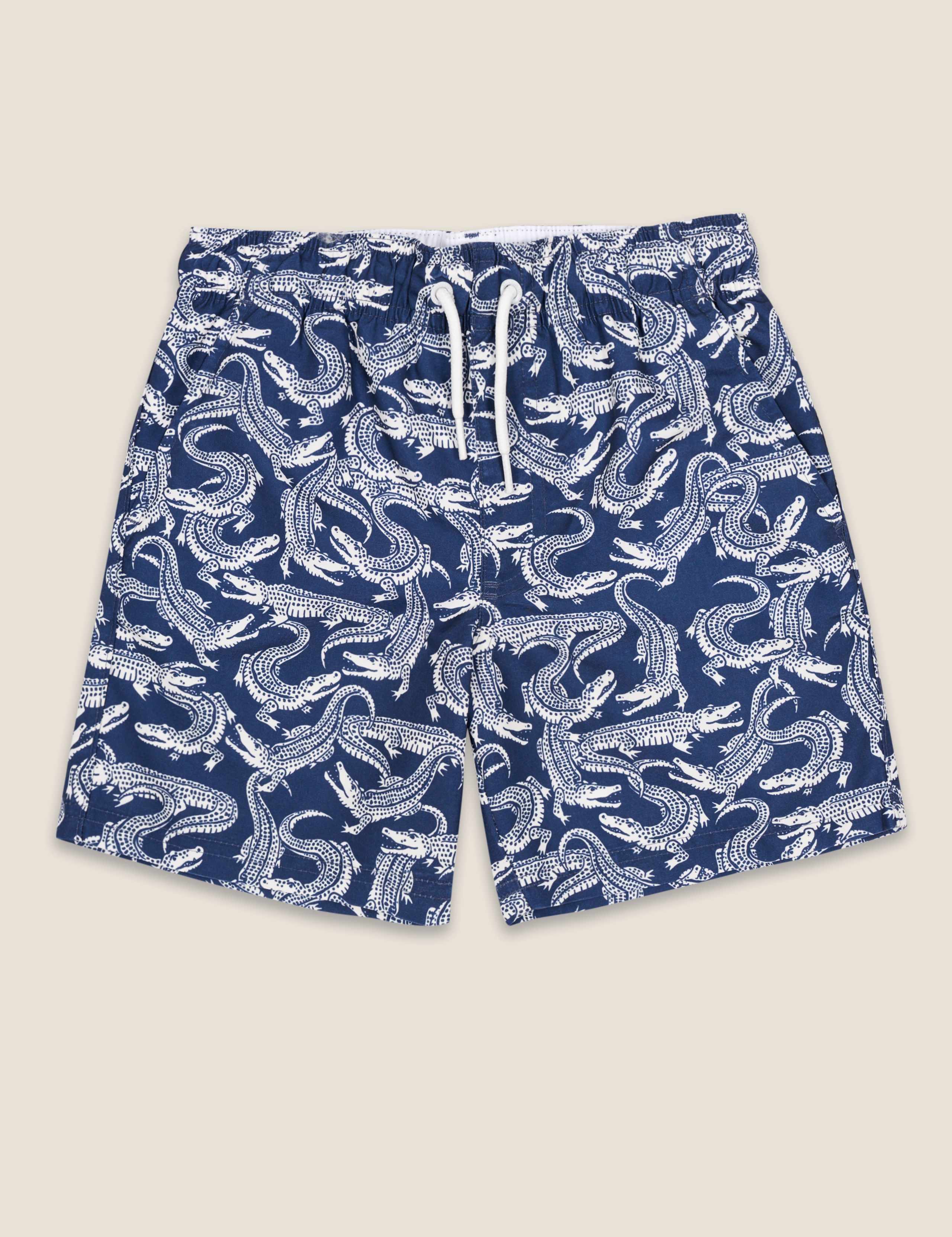 Crocodile Print Swim Shorts (2-7 Yrs) 2 of 3