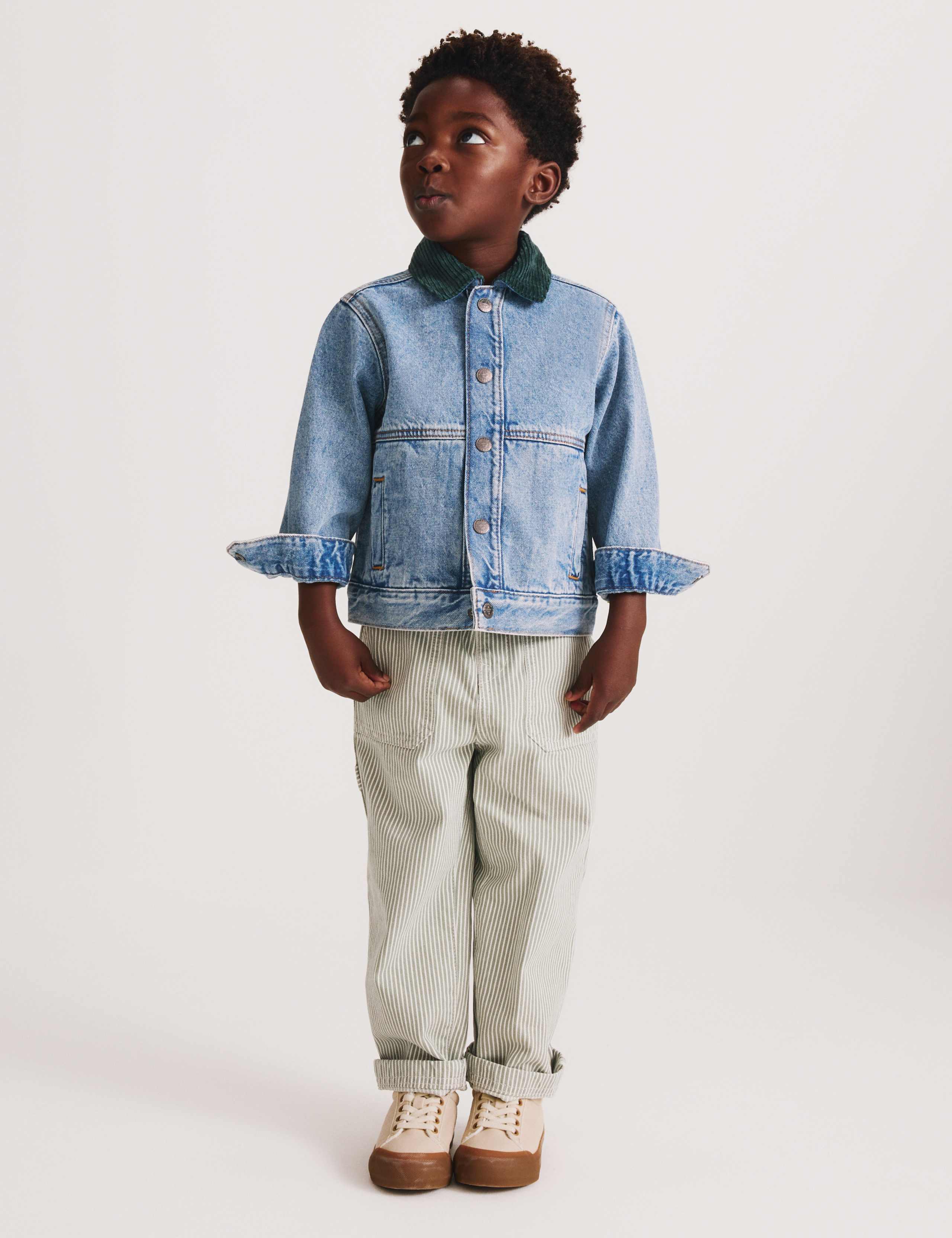 Pure Cotton Denim Shacket (2-8 Yrs) 3 of 9