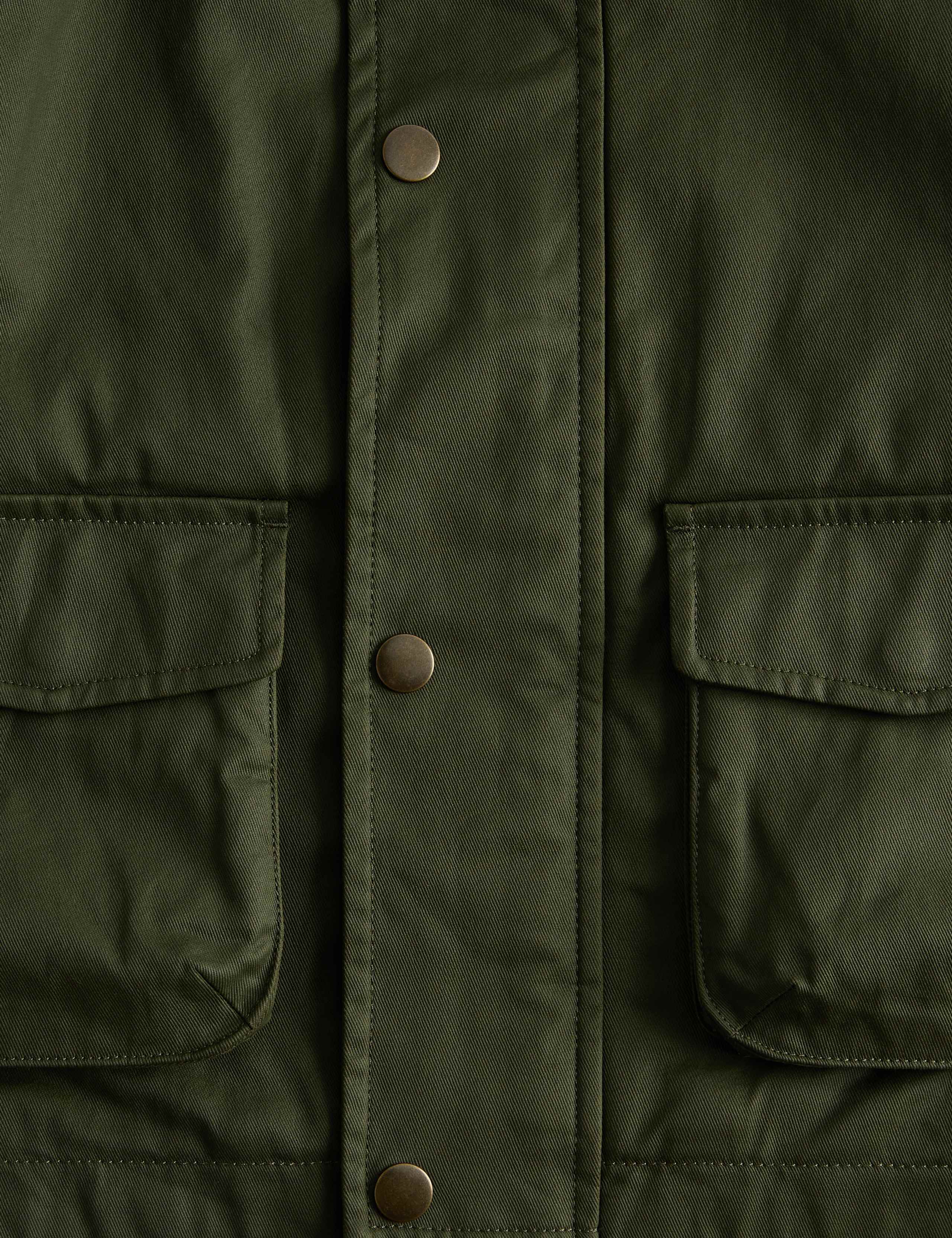 Waxed Jacket With Corduroy Collar (2-8 Yrs) 2 of 3