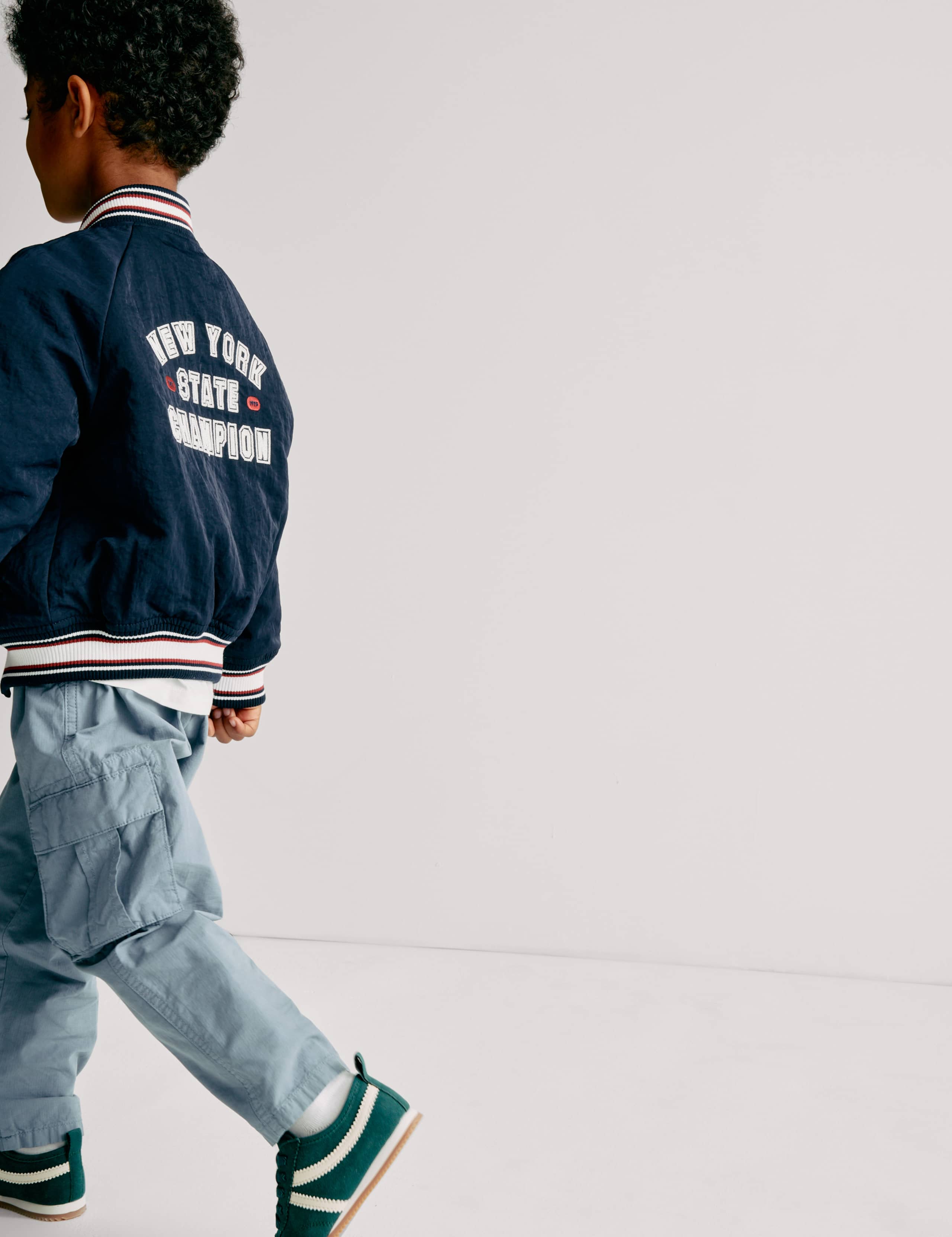 New York Slogan Bomber (2-8 Yrs) 4 of 8