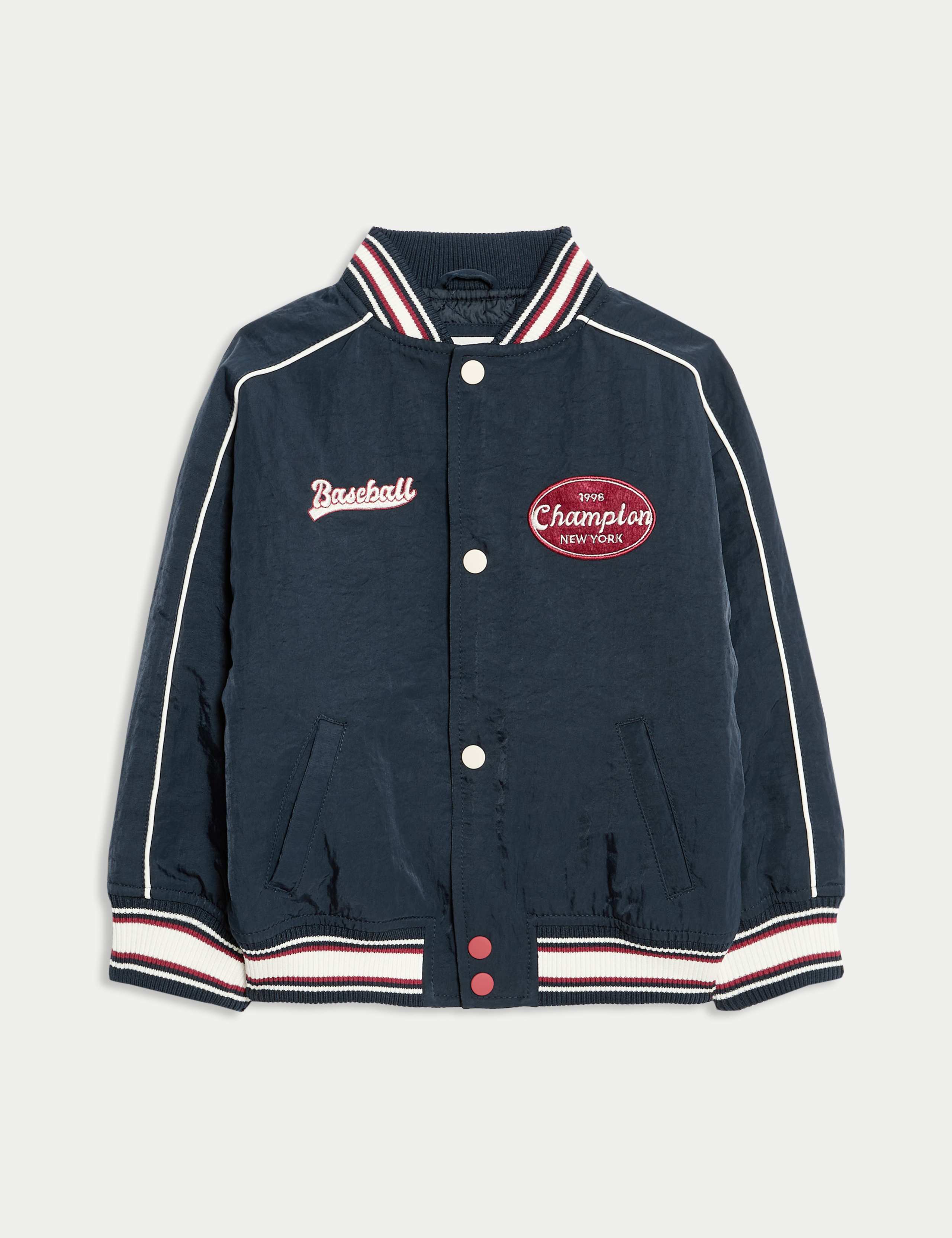 New York Slogan Bomber (2-8 Yrs) 2 of 8