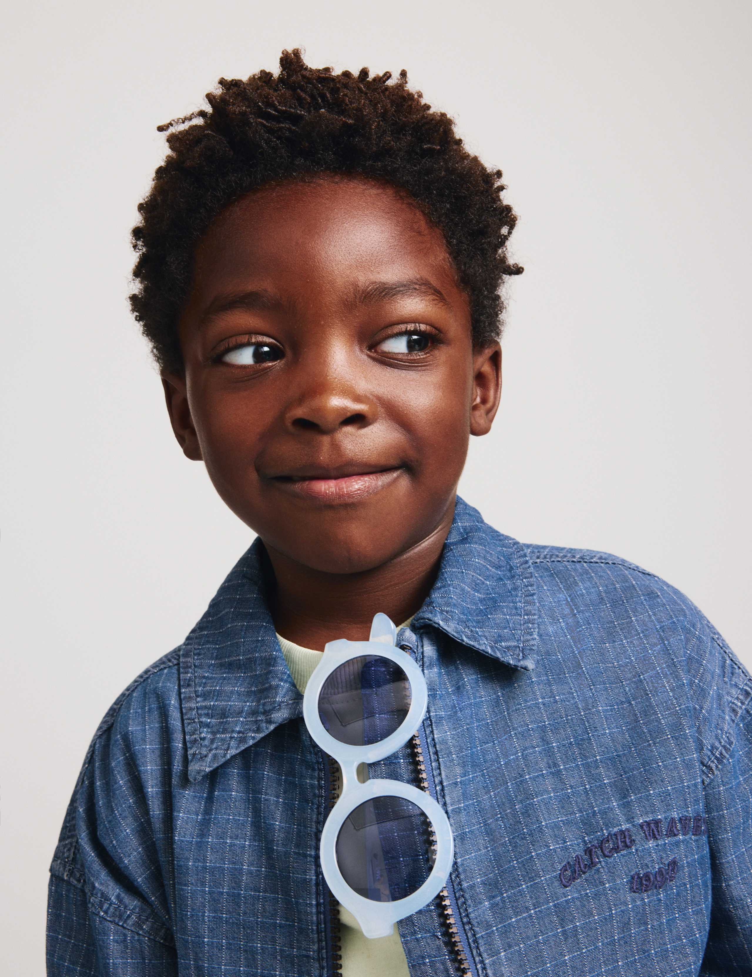 Pure Cotton Denim Ripstop Jacket (2-8 Yrs) 4 of 9