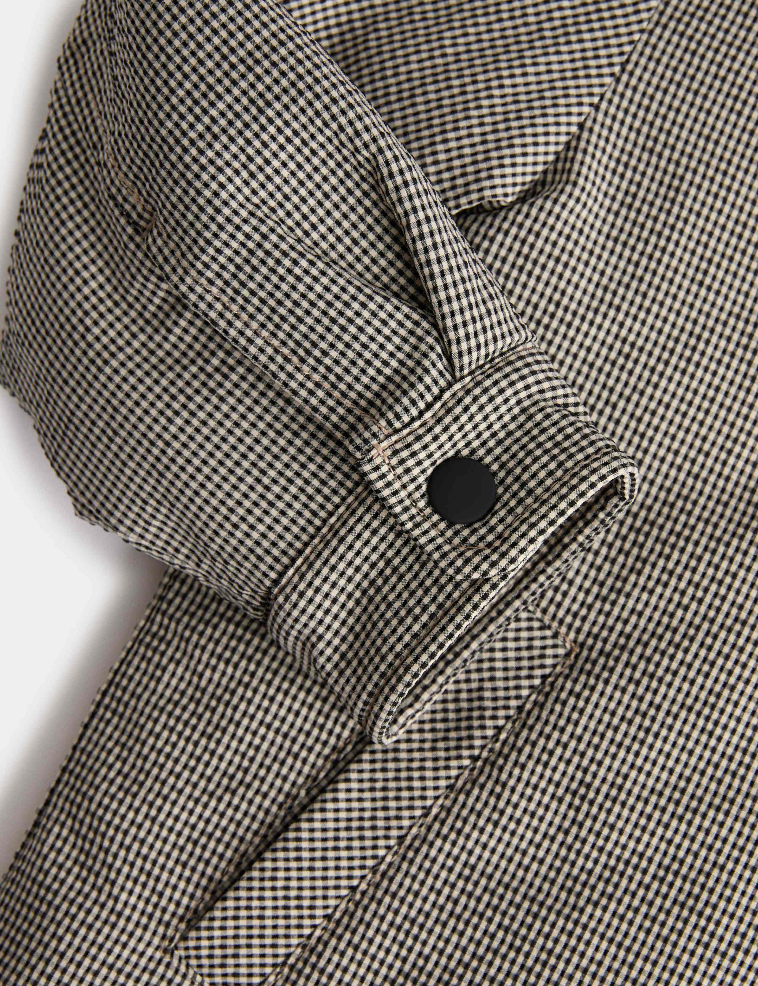Micro Check Quilted Shacket (2-10 Yrs) 3 of 3