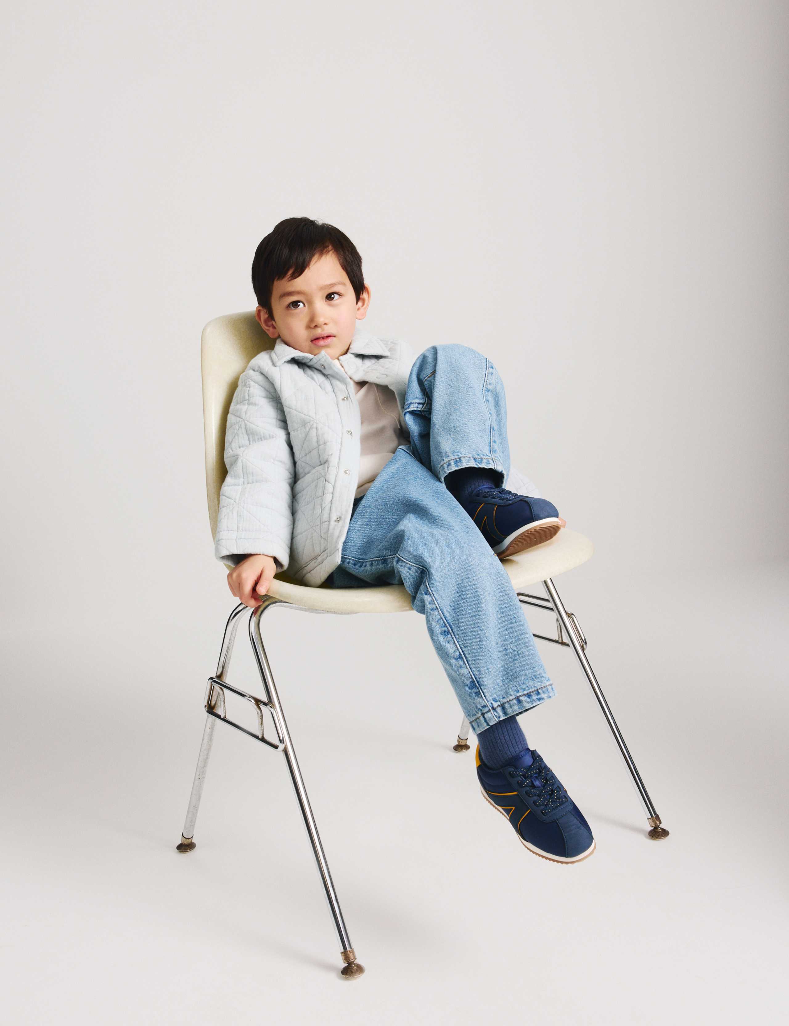 Pure Cotton Quilted Jacket (2-8 Yrs) 4 of 8