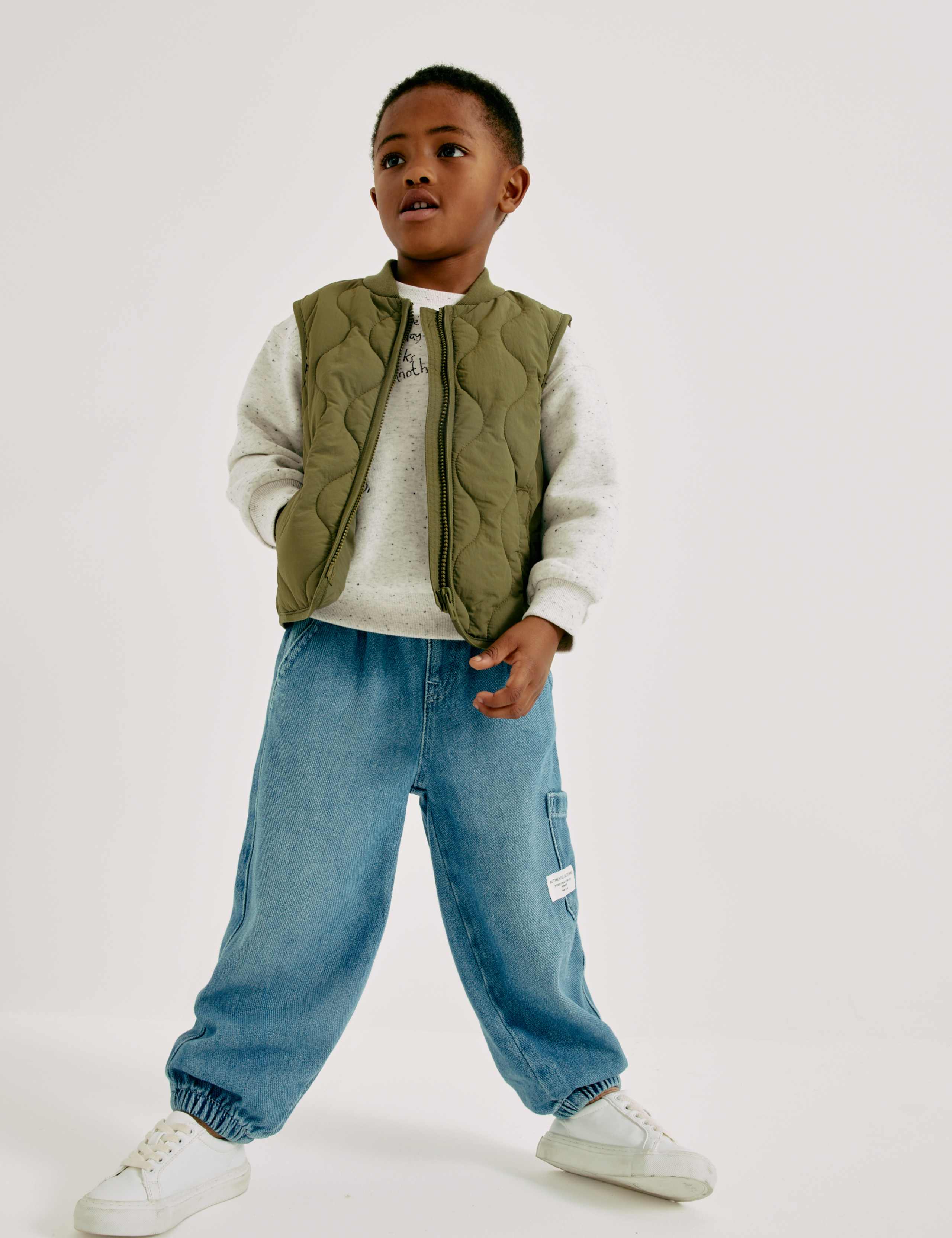 Quilted Lightweight Gilet (2-8 Yrs) 1 of 7