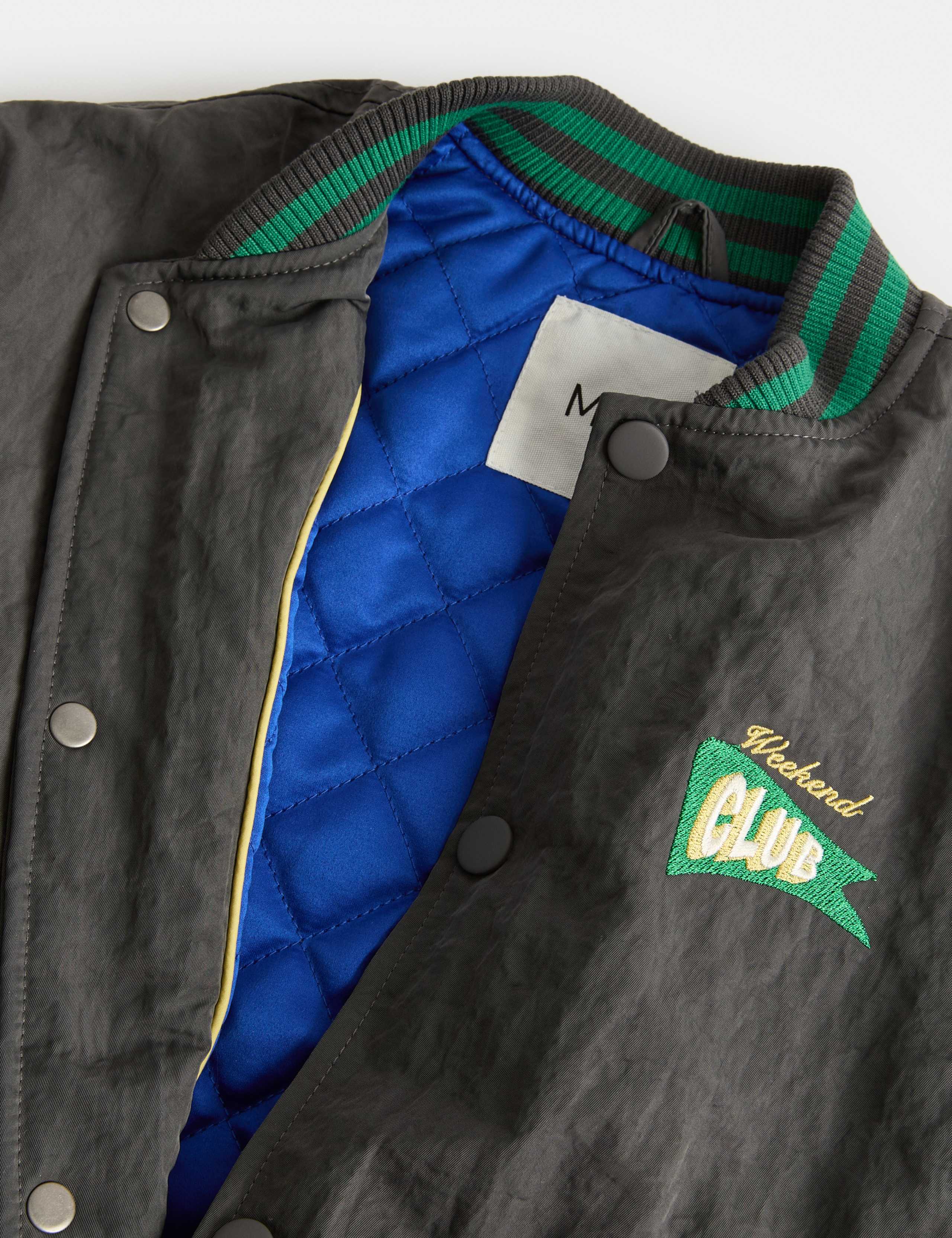 Weekend Club Embroidered Graphic Bomber Jacket (2-8 Yrs) 2 of 2