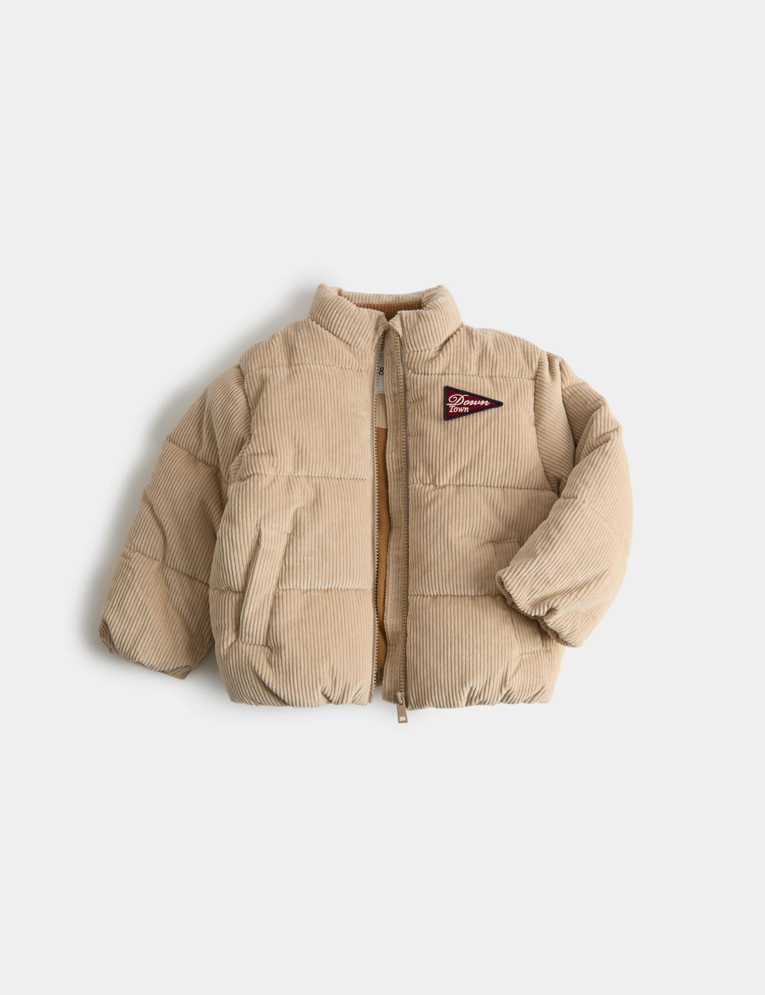 Pure Cotton Cord Padded Coat (2-8 Yrs) 3 of 6