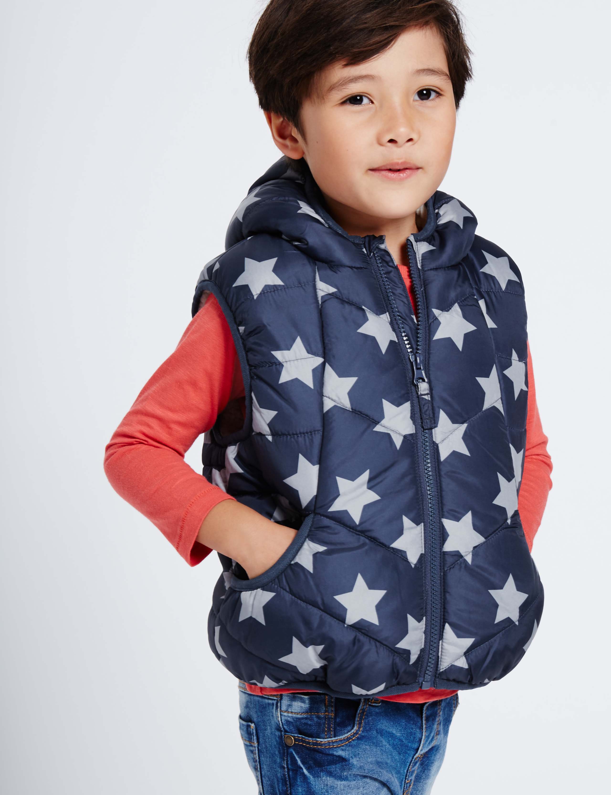 All Over Print Gilet (3 Months - 7 Years) 1 of 6