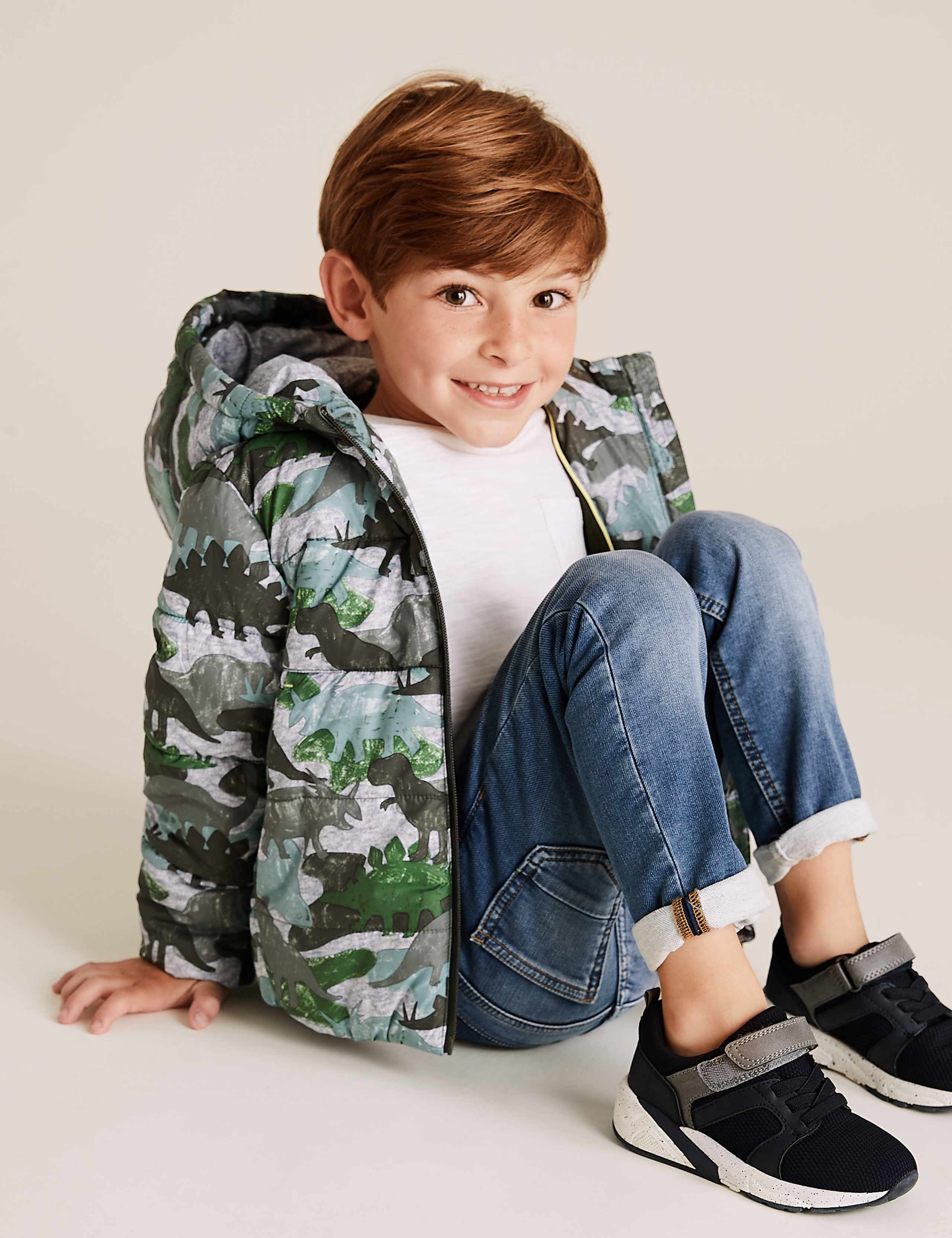 Stormwear™ Camouflage Dinosaur Coat (2-7 Yrs) 1 of 5