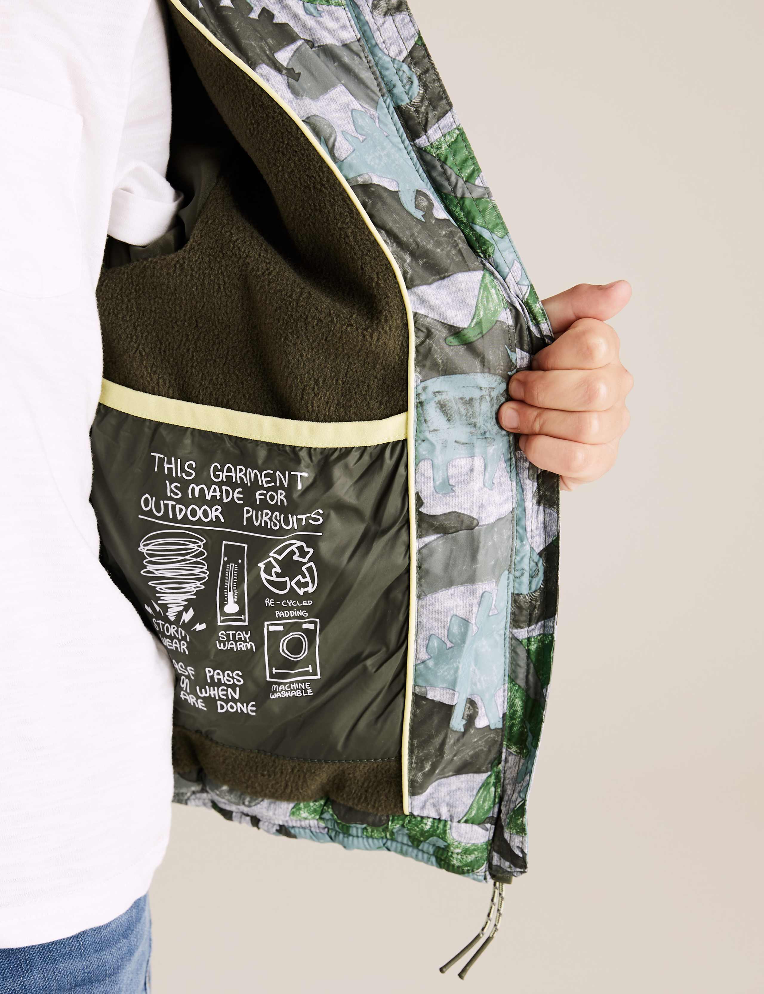 Stormwear™ Camouflage Dinosaur Coat (2-7 Yrs) 5 of 5