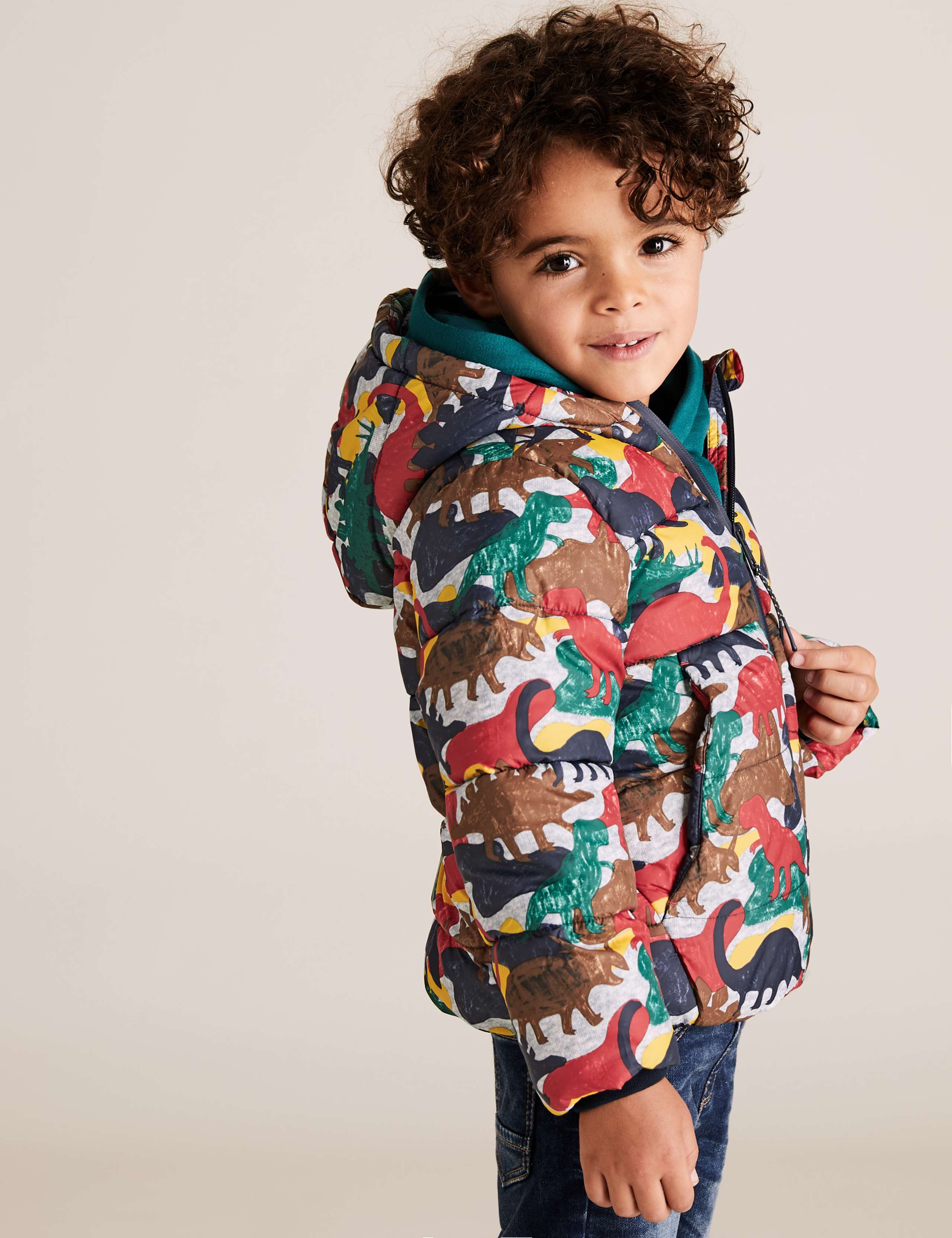 Stormwear™ Dinosaur Print Padded Jacket (2-7 Yrs) 4 of 5