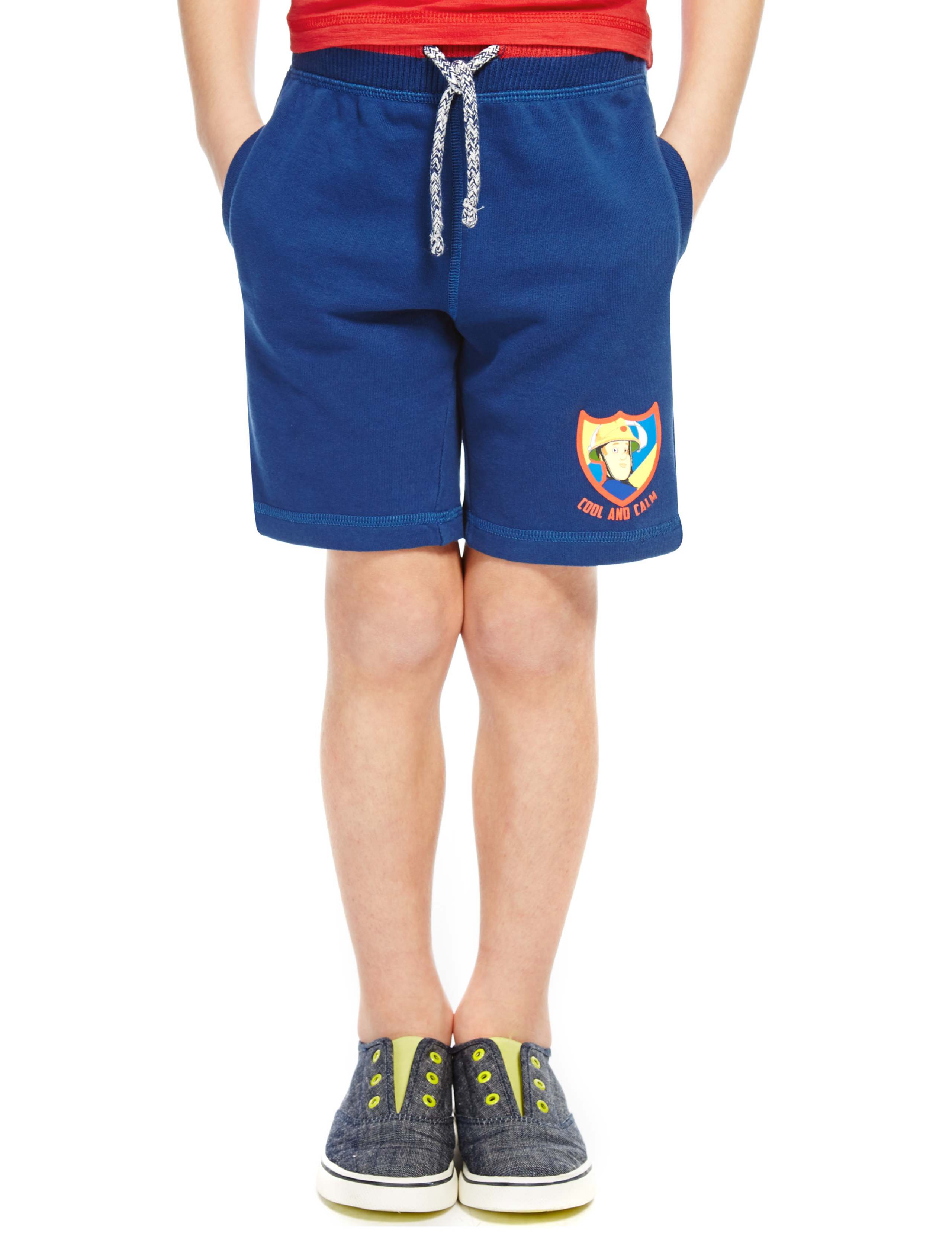 Pure Cotton Fireman Sam™ Top & Adjustable Waist Shorts Outfit (1-6 Years) 4 of 5