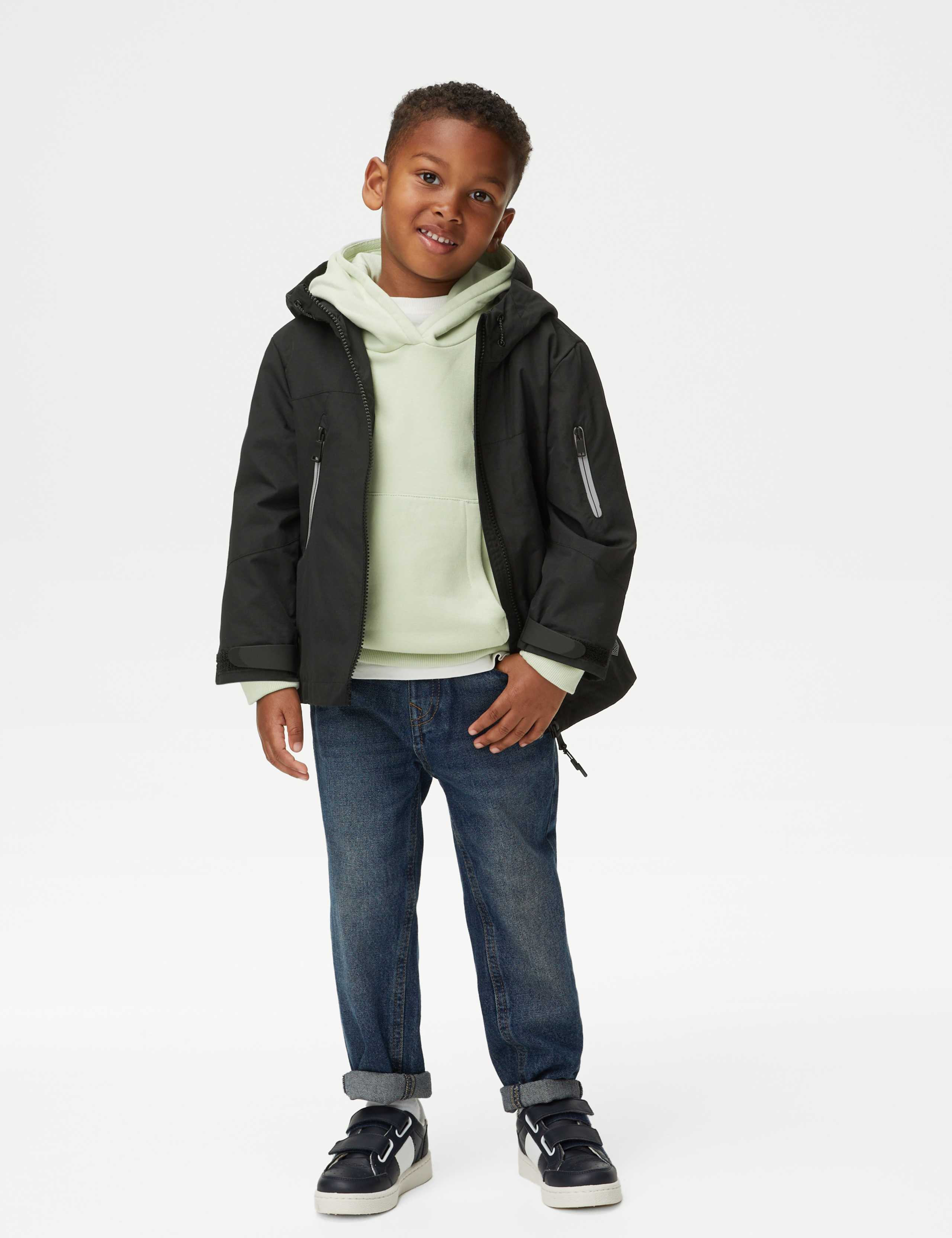 Stormwear™ Fleece Lined Hooded Jacket (2-8 Yrs) 3 of 7