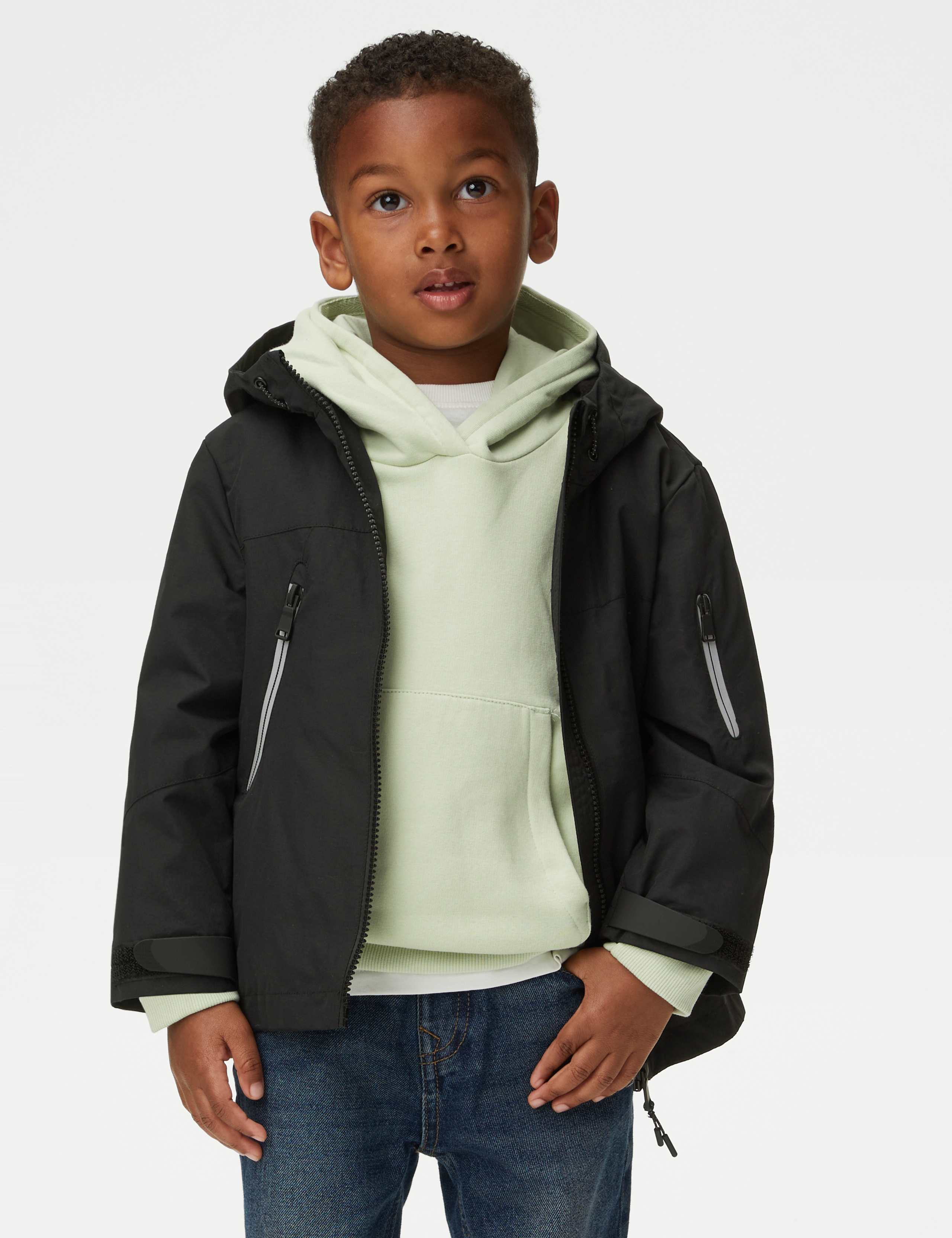 Stormwear™ Fleece Lined Hooded Jacket (2-8 Yrs) 4 of 7