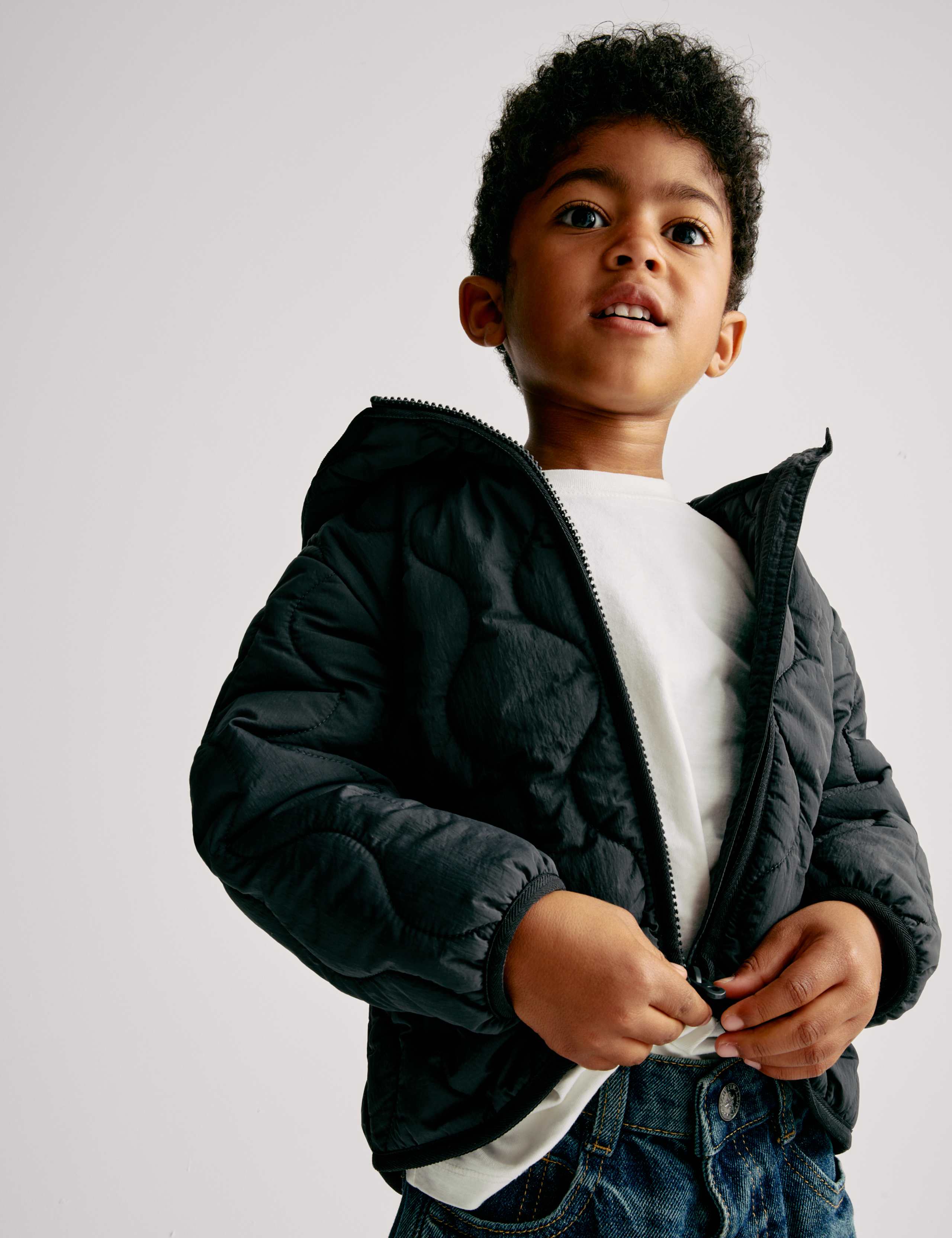 Lightweight Quilted Padded Coat (2-8 Yrs) 5 of 7