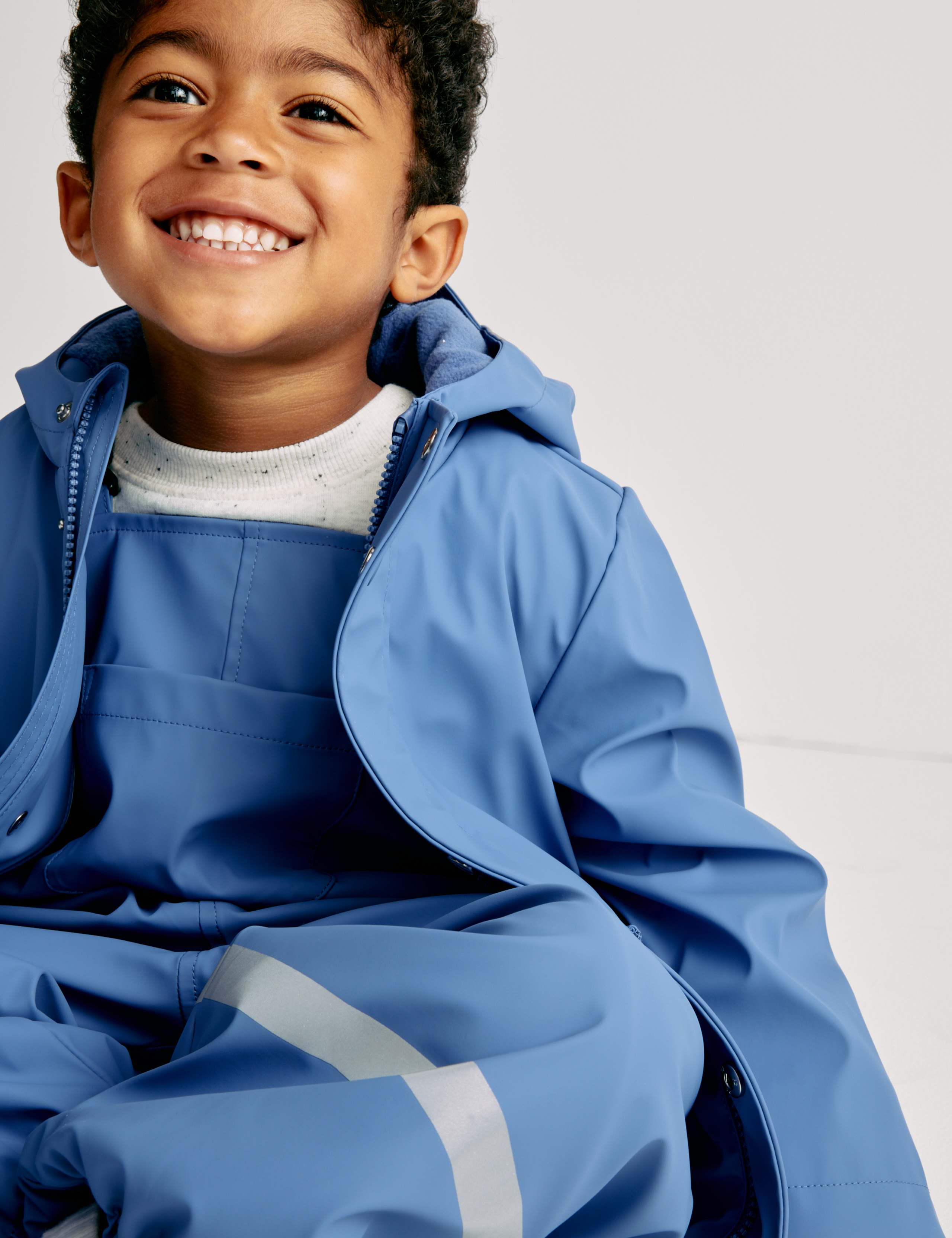 Plain Fisherman Coat (6 Mths - 8 Yrs) 3 of 8