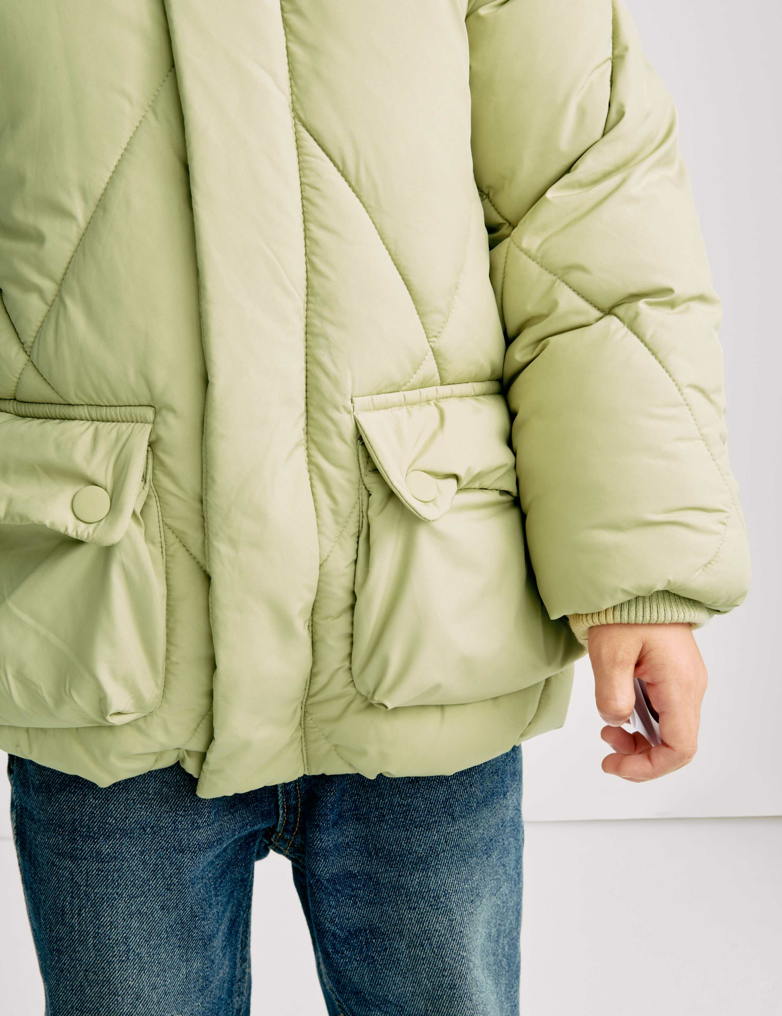 Midweight Padded Hooded Coat (2-8 Yrs) 4 of 8