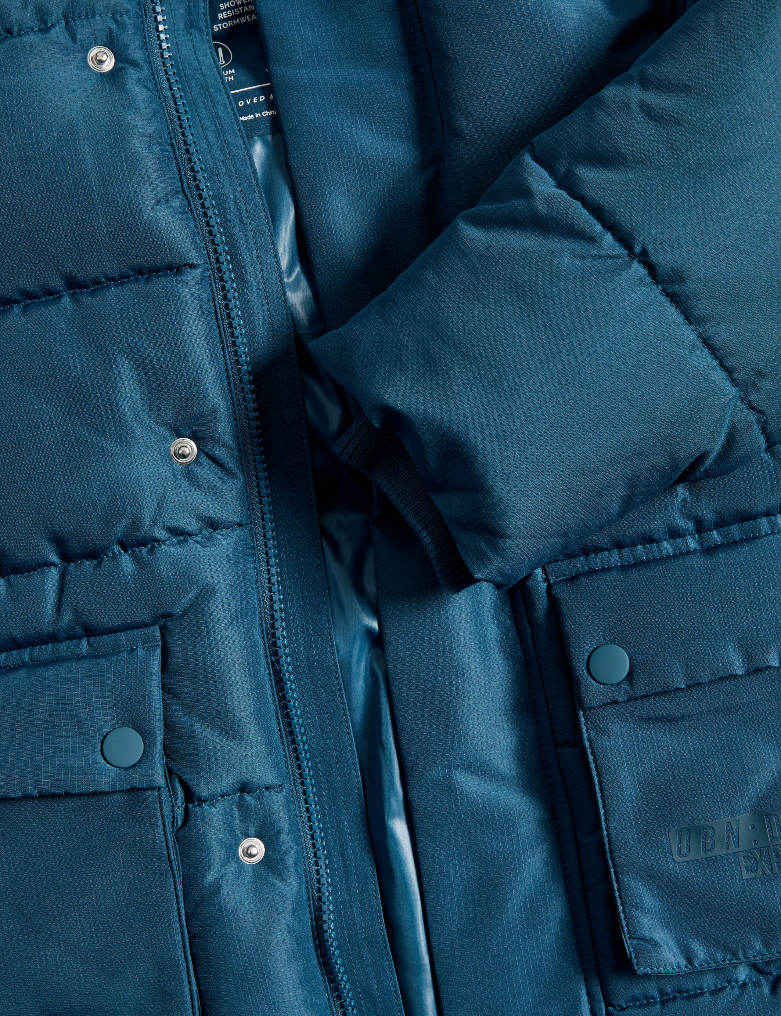 Longline Padded Hooded Coat (2-8 Yrs) 2 of 2