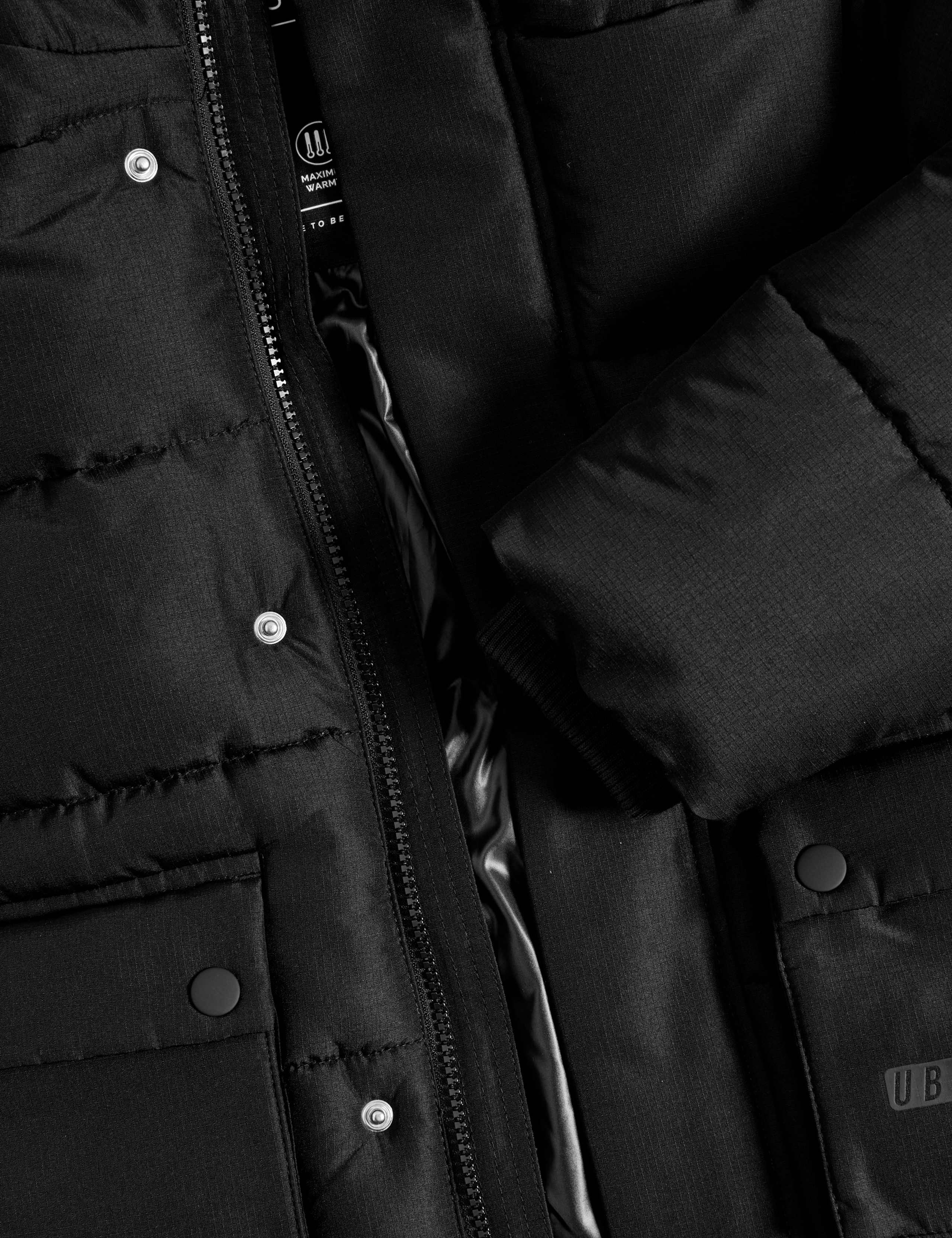 Longline Padded Hooded Coat (2-8 Yrs) 2 of 2
