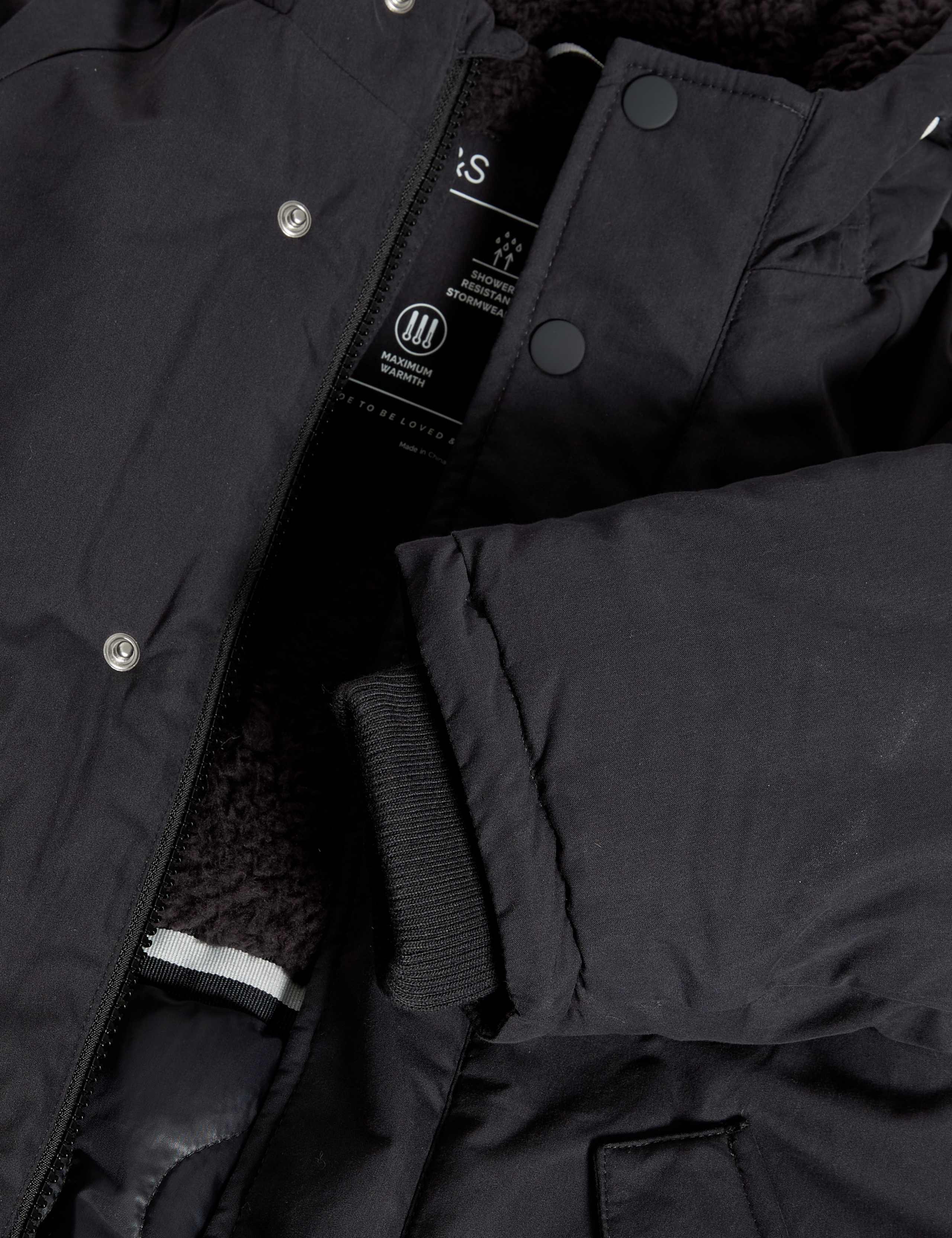 Cotton Rich Hooded Parka (2-8 Yrs) 2 of 2