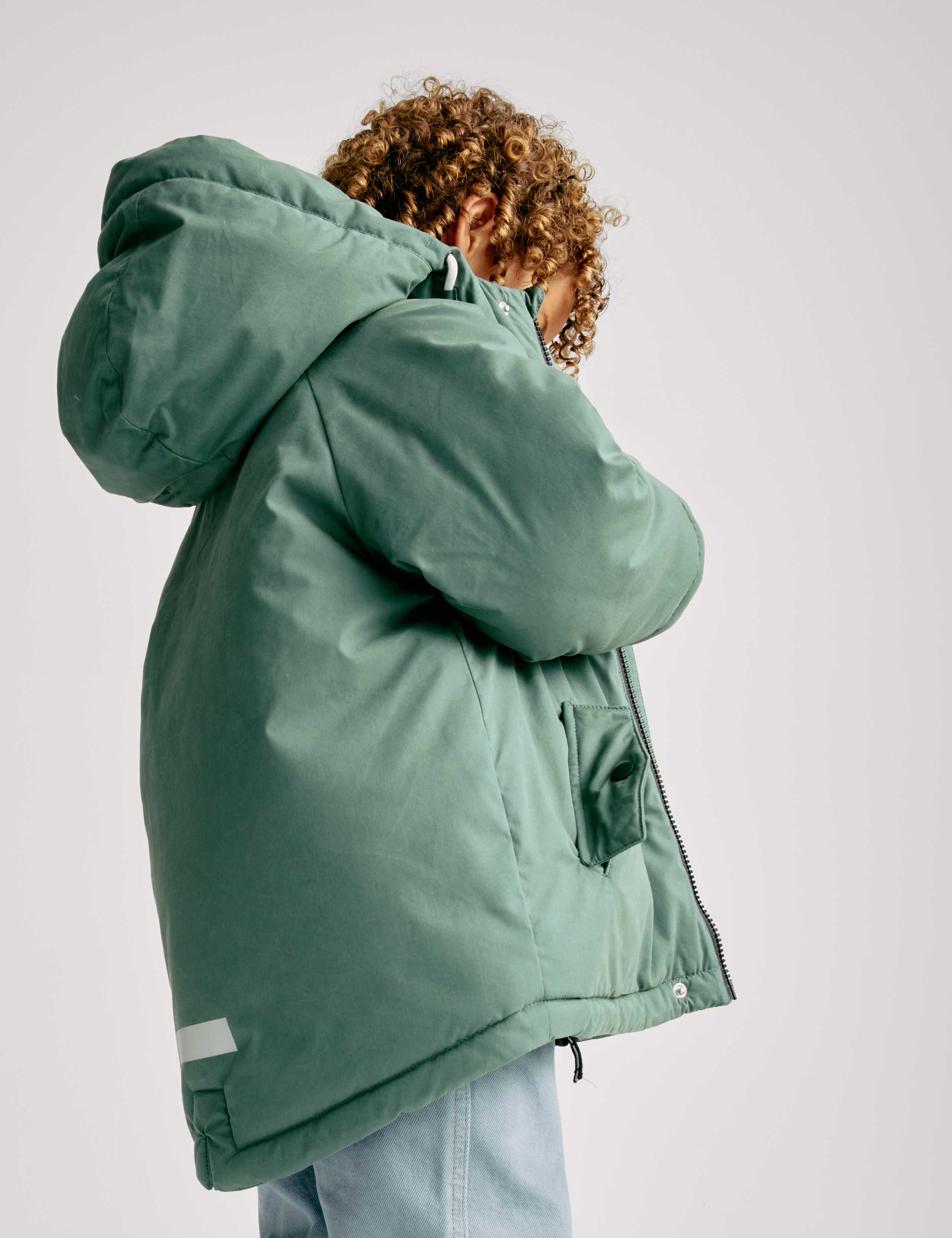 Hooded Padded Parka Coat (2-8 Yrs) 3 of 7