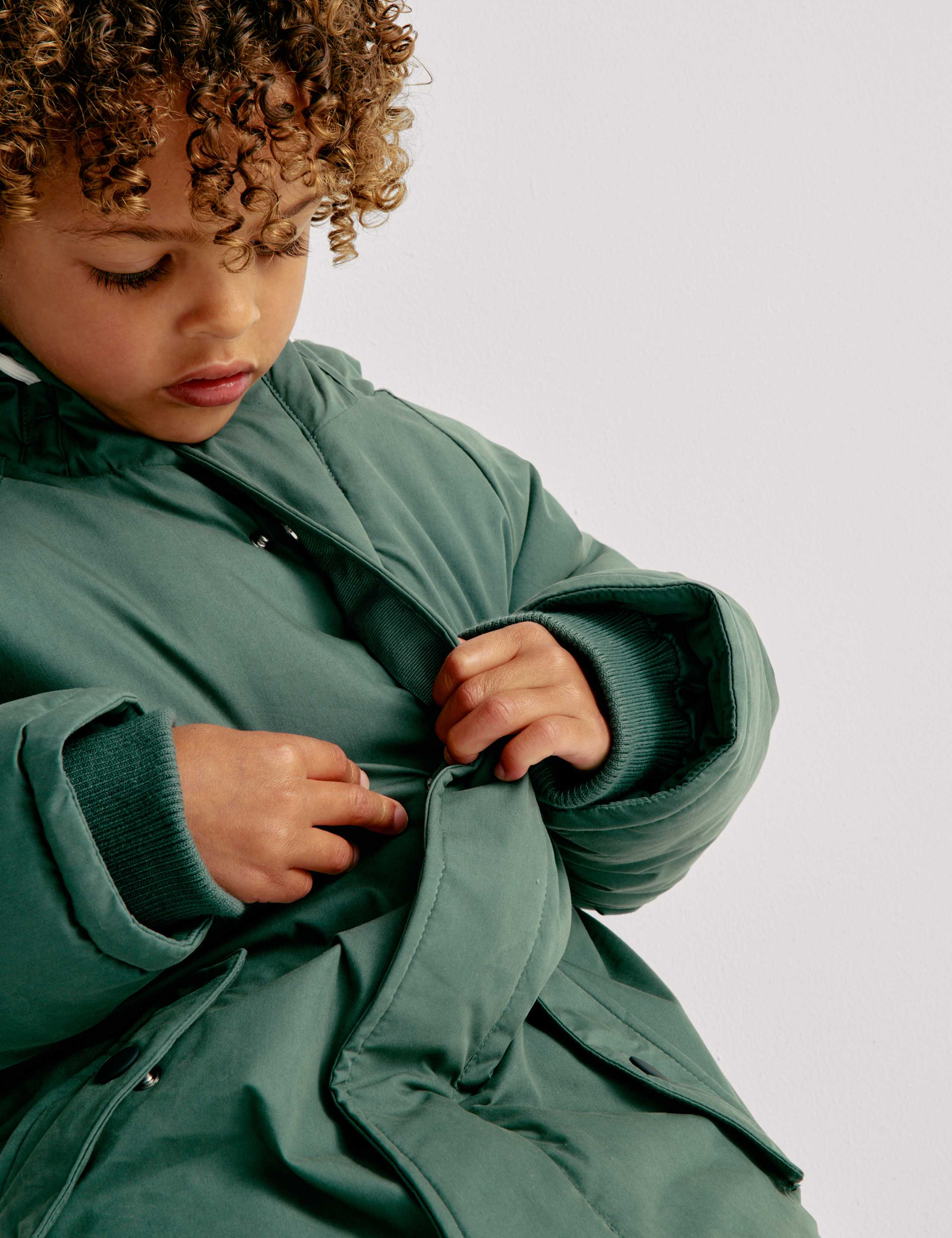 Hooded Padded Parka Coat (2-8 Yrs) 4 of 7