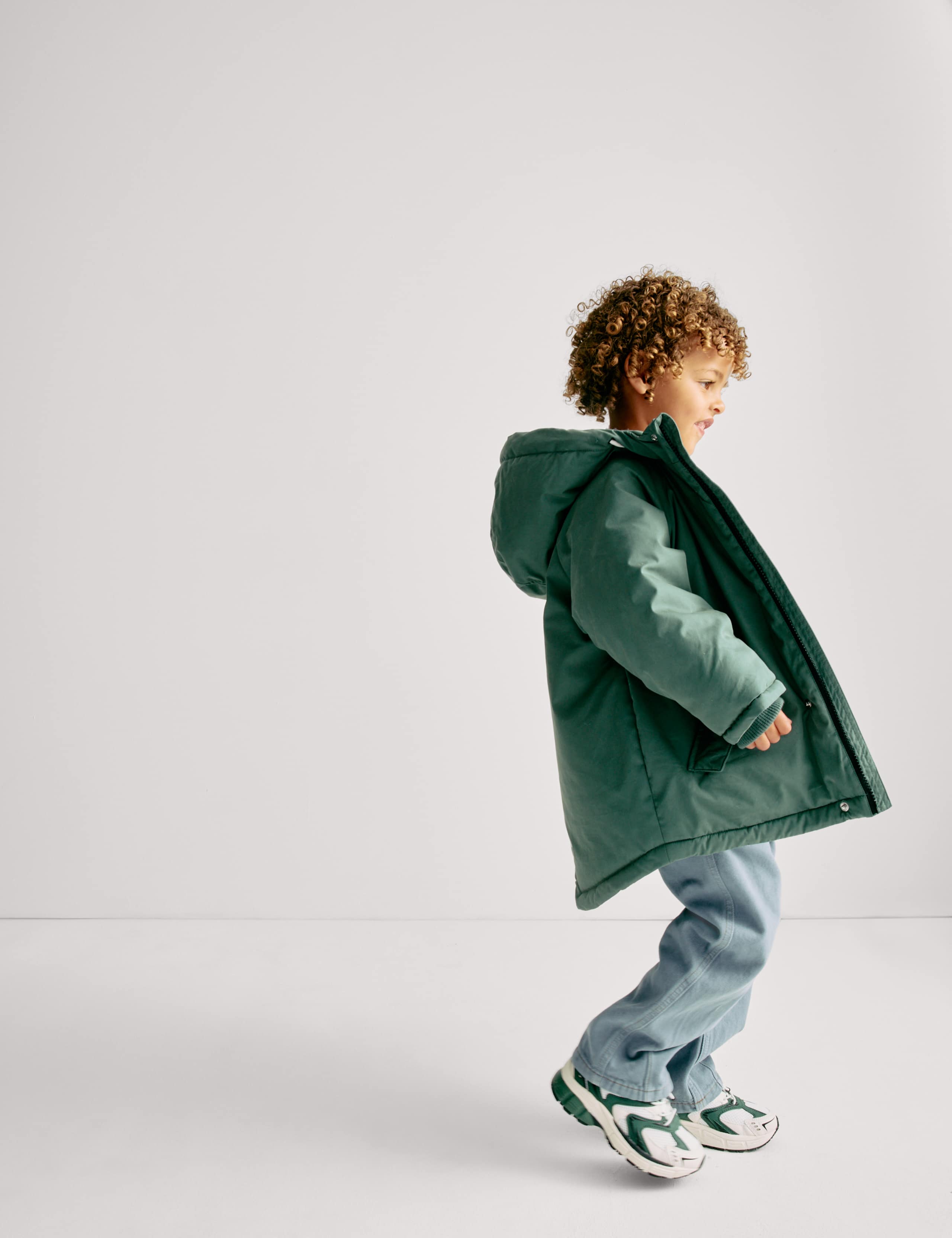 Hooded Padded Parka Coat (2-8 Yrs) 6 of 7